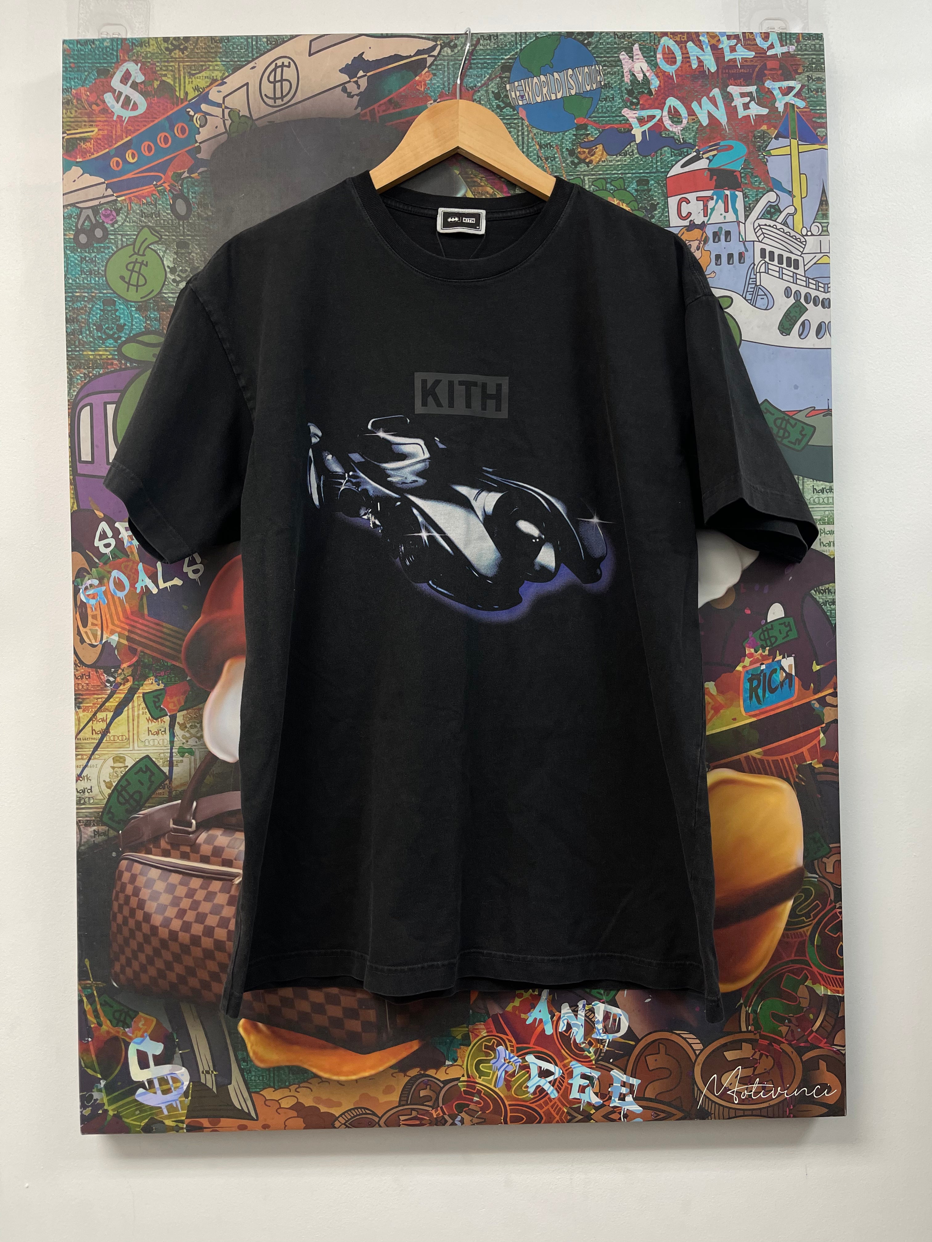 Kith Black Batmobile Tee