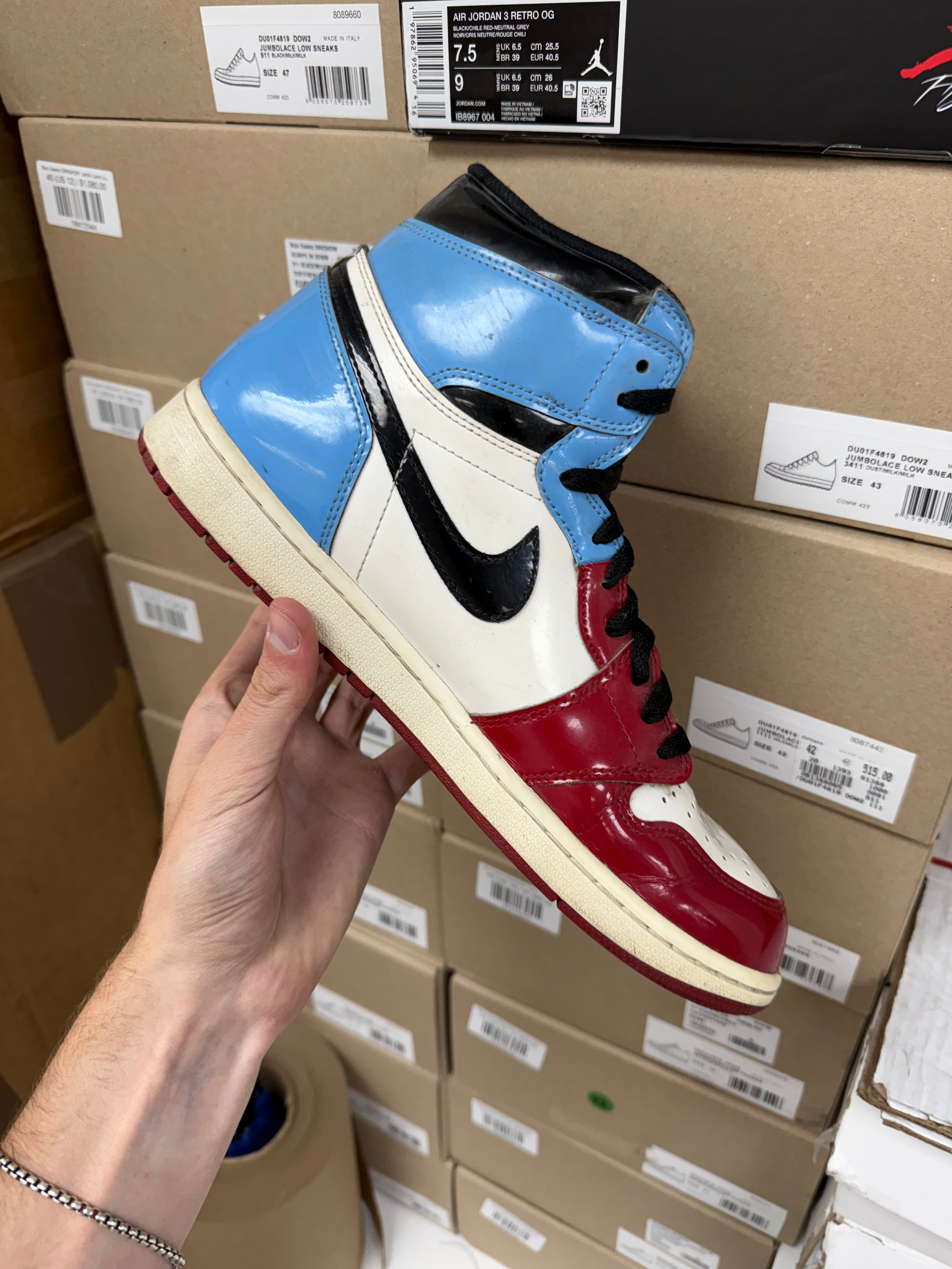 Jordan 1 Fearless Sneakers