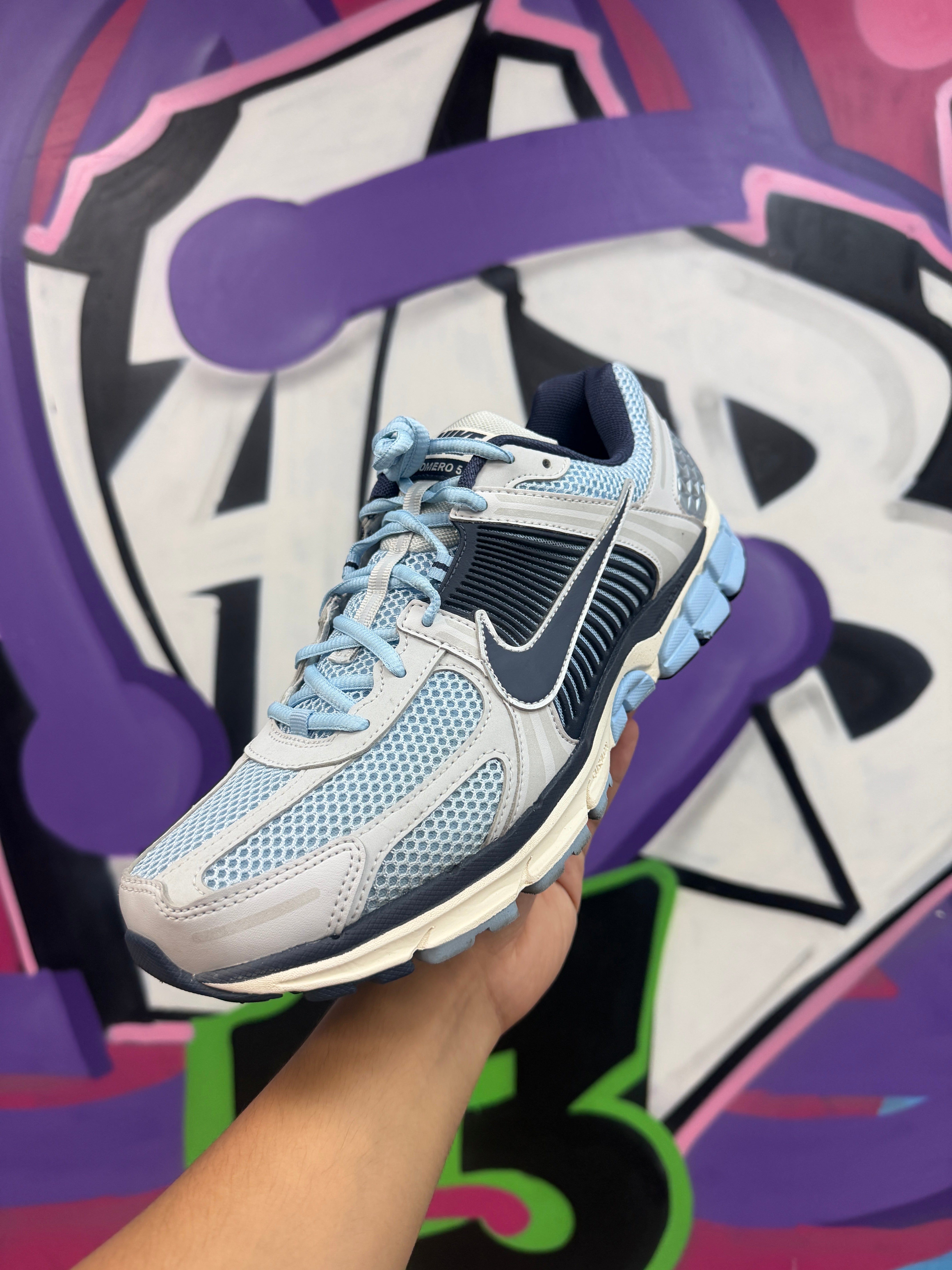 Nike Blue Grey Vamero Sneakers