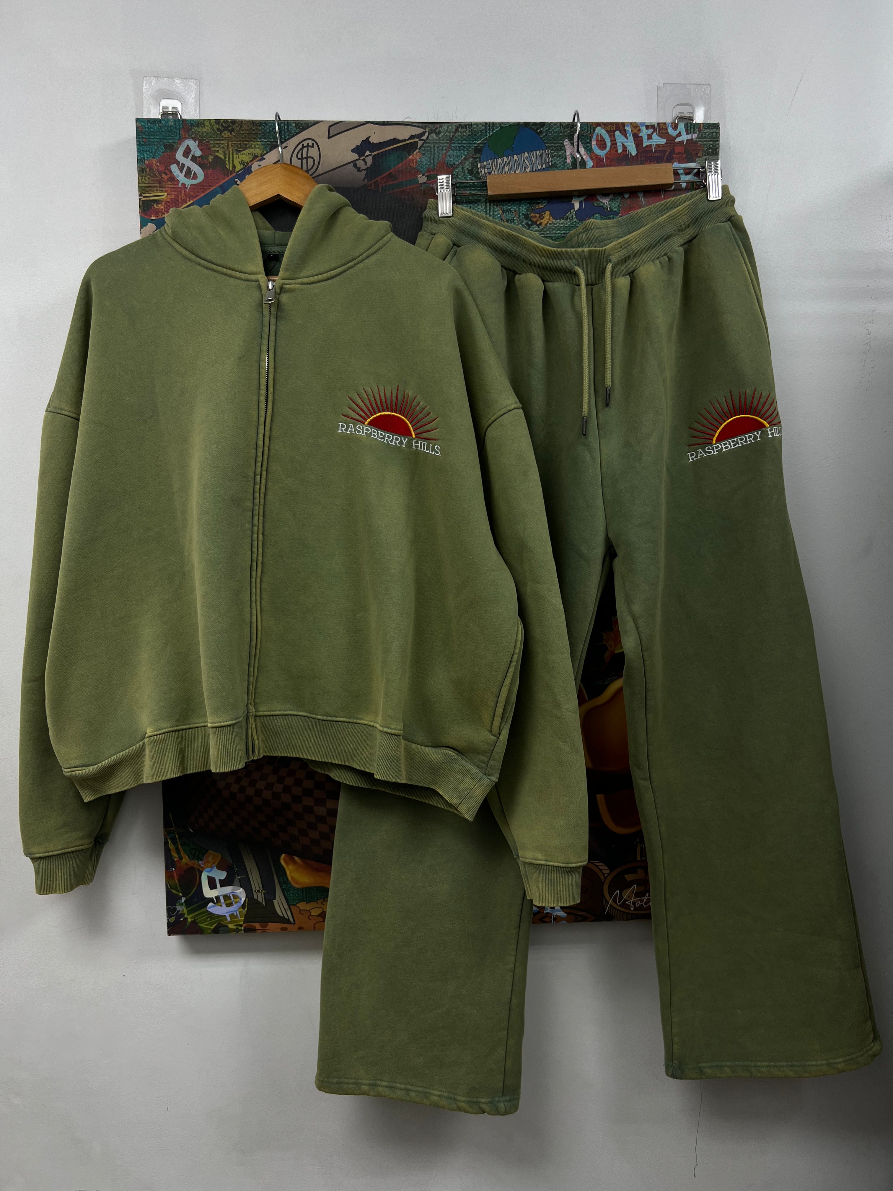 GV Gallery Olive Raspberry Hills Sweatsuit