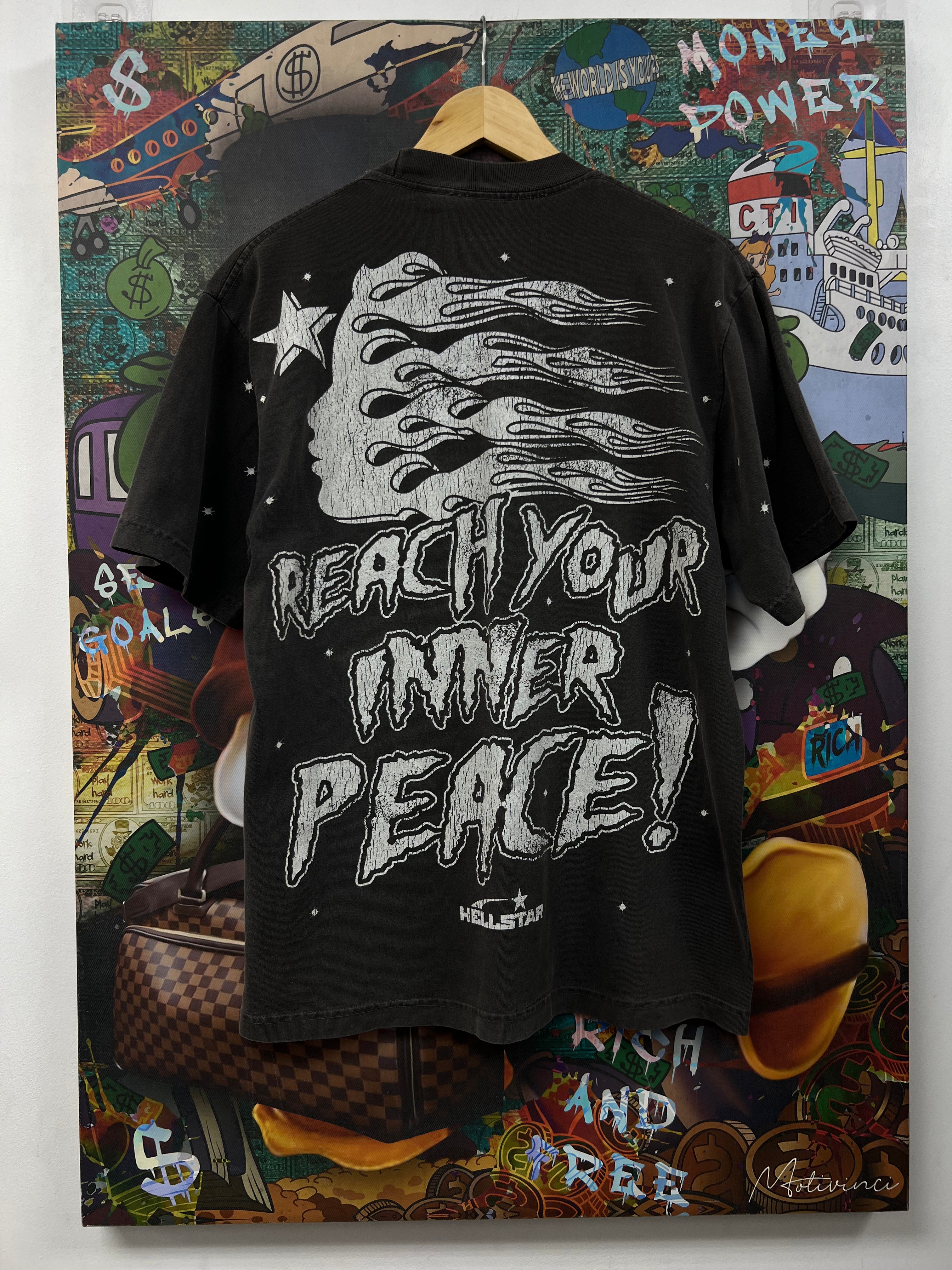 Hellstar Grey Rage Tee