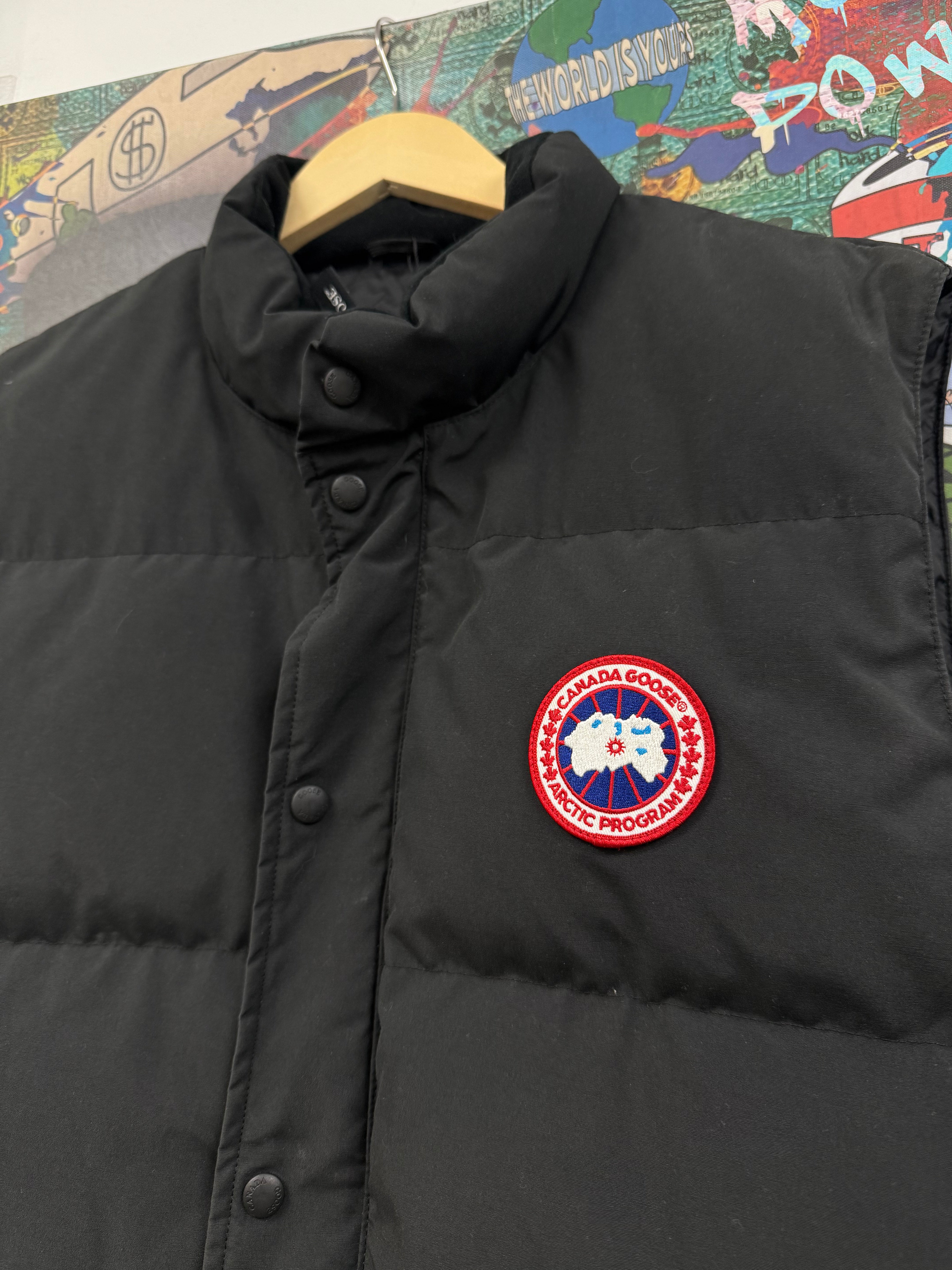 Canada Goose Black Puffer Vest
