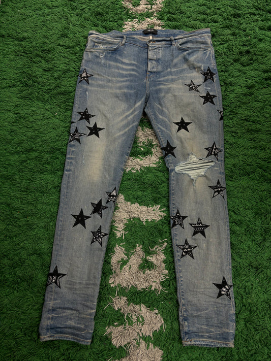 Star Jeans Light Wash  Used 40 N/A