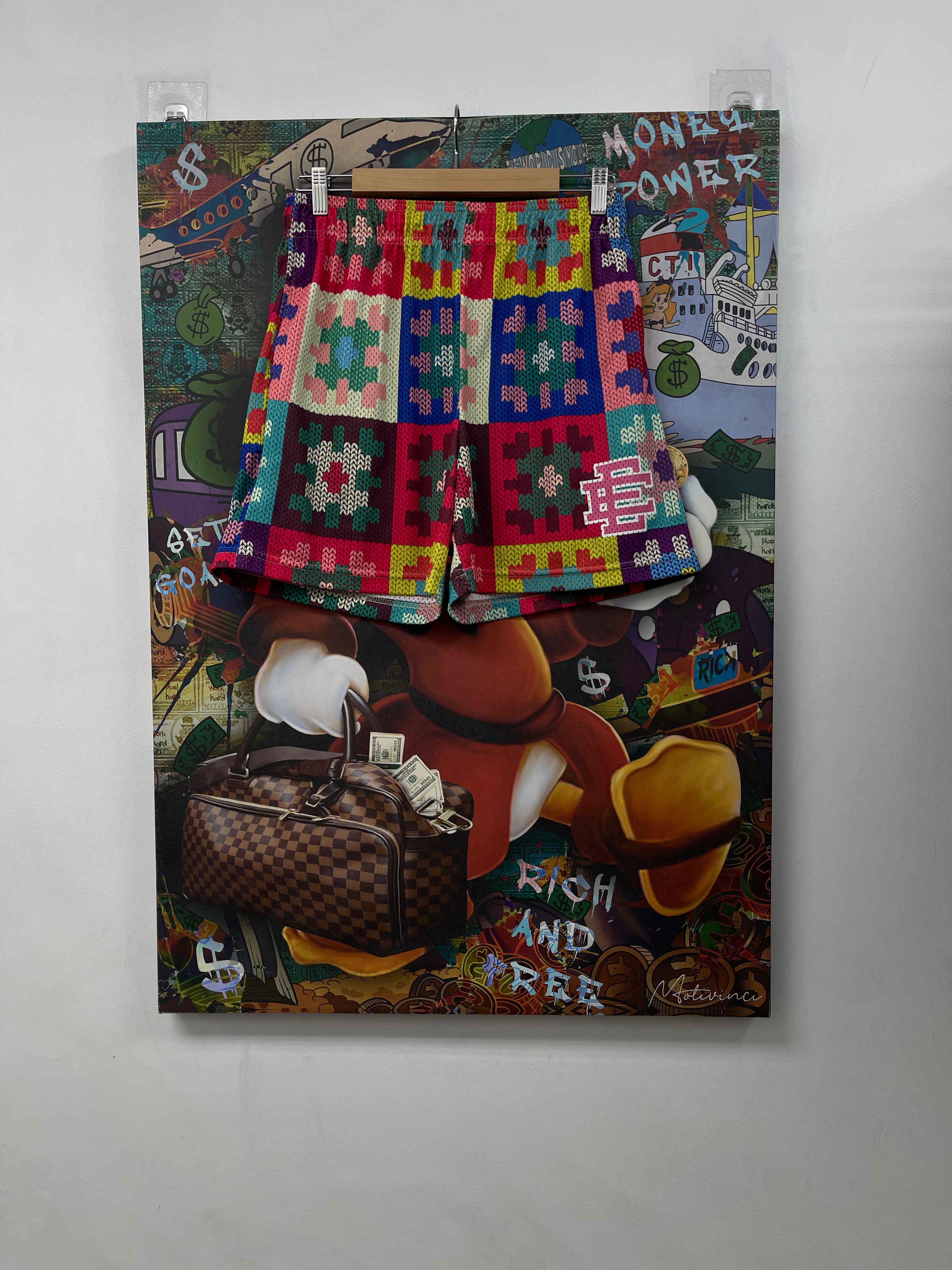 Eric Emanuel Multi All Over Shorts