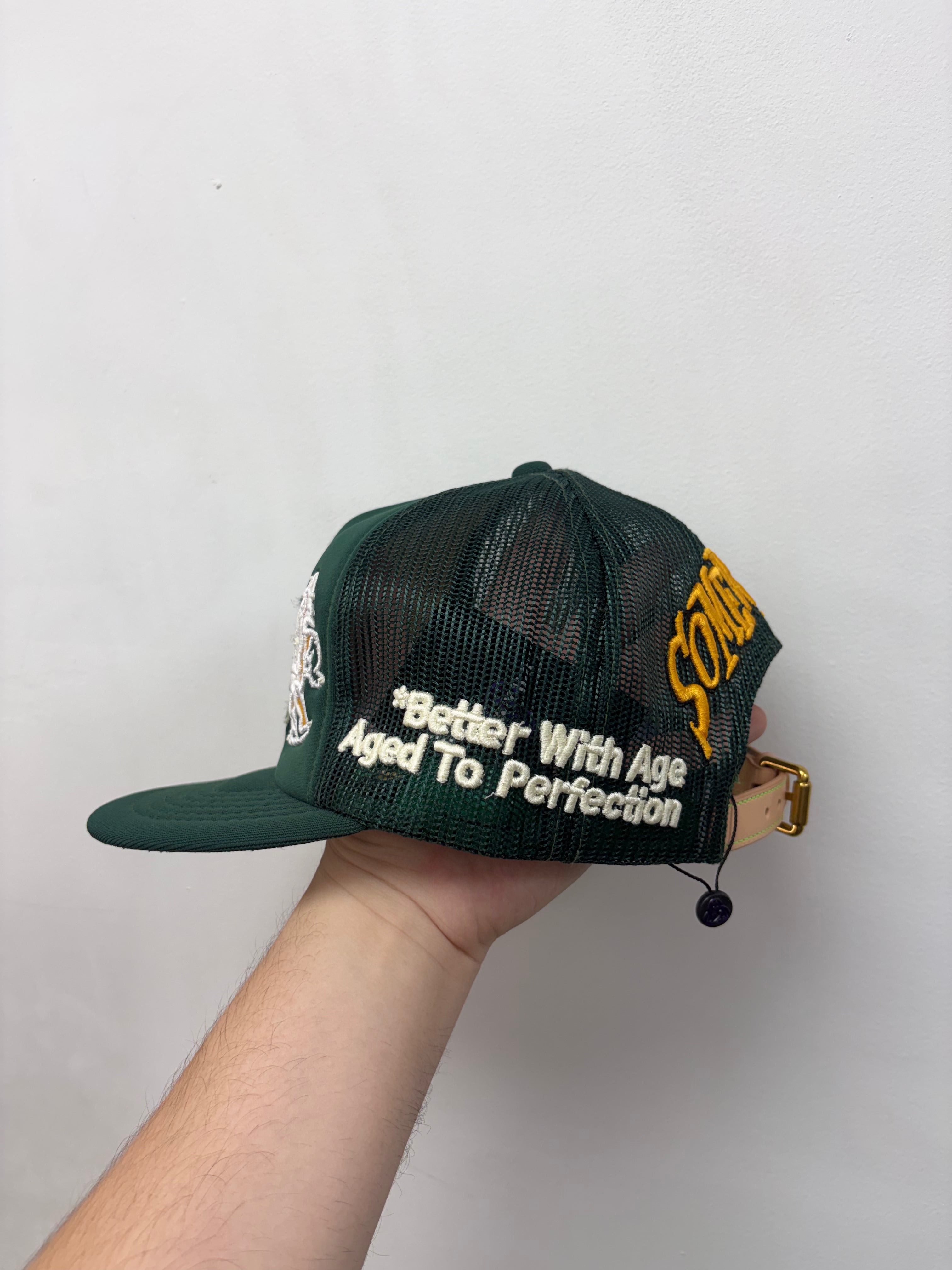 Better With Age Green Nowhere Vintage Hat