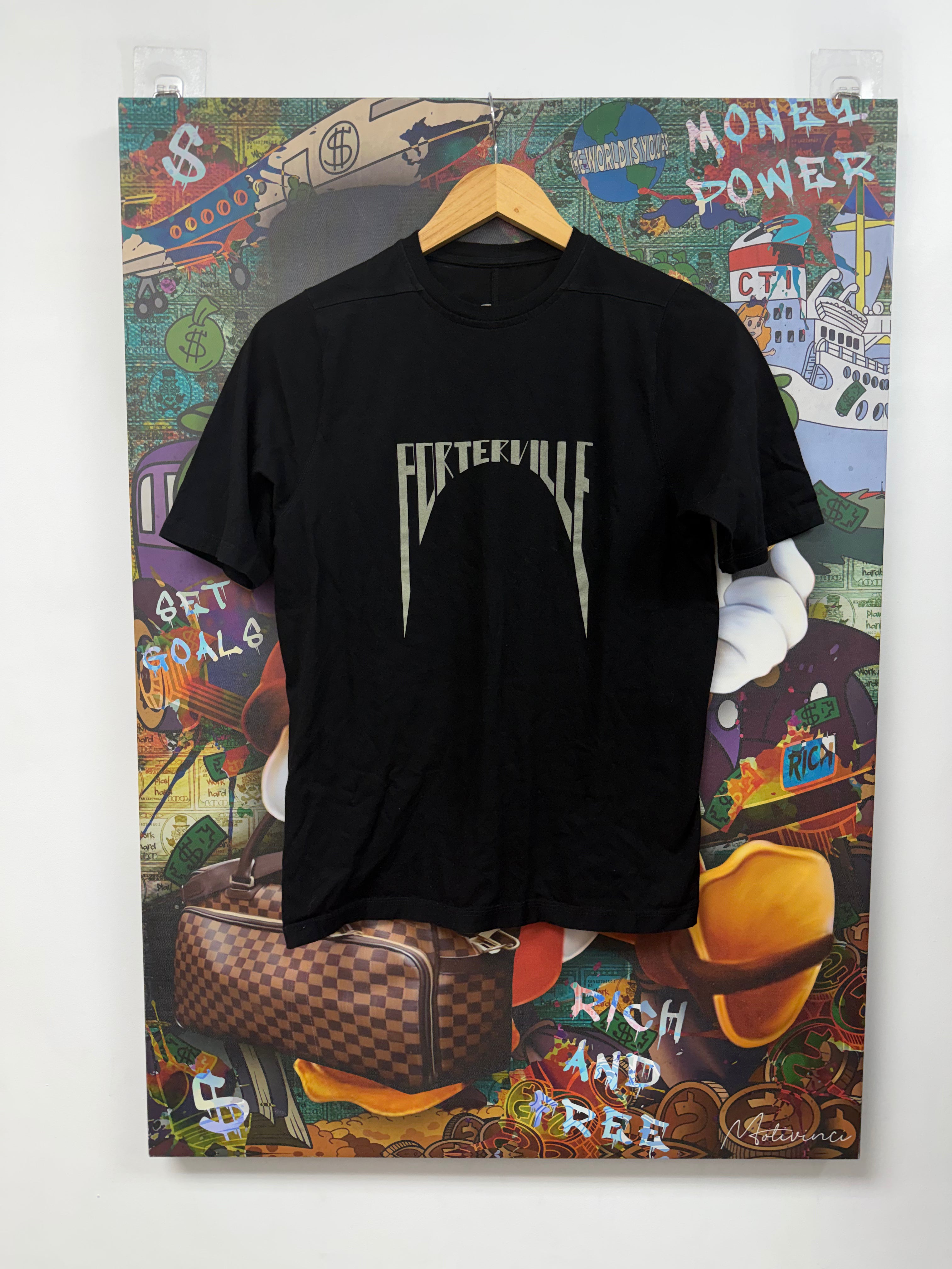 Rick Owens Black Porterville (Kid's 10Y) Tee