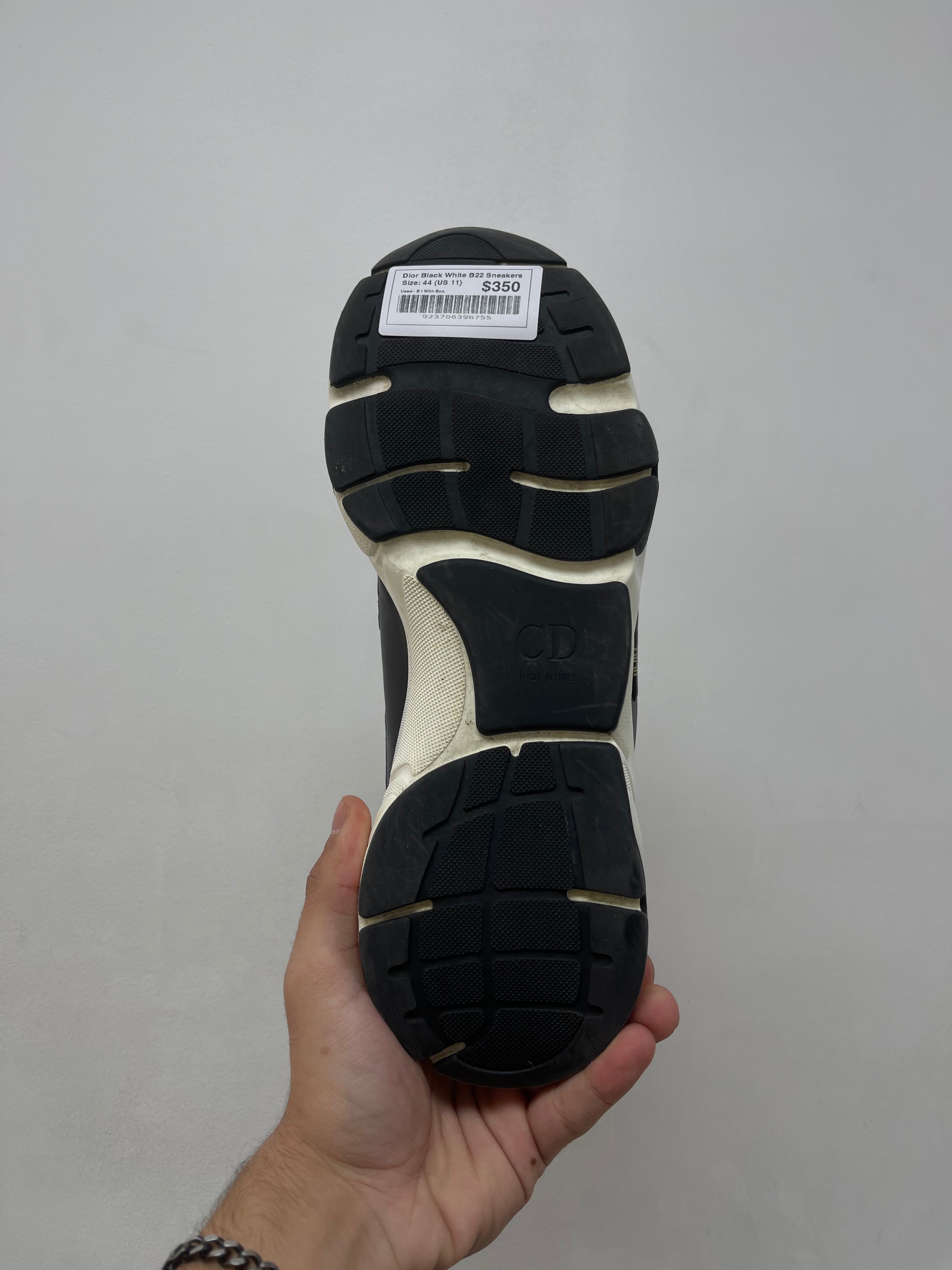 Dior Black White B22 Sneakers