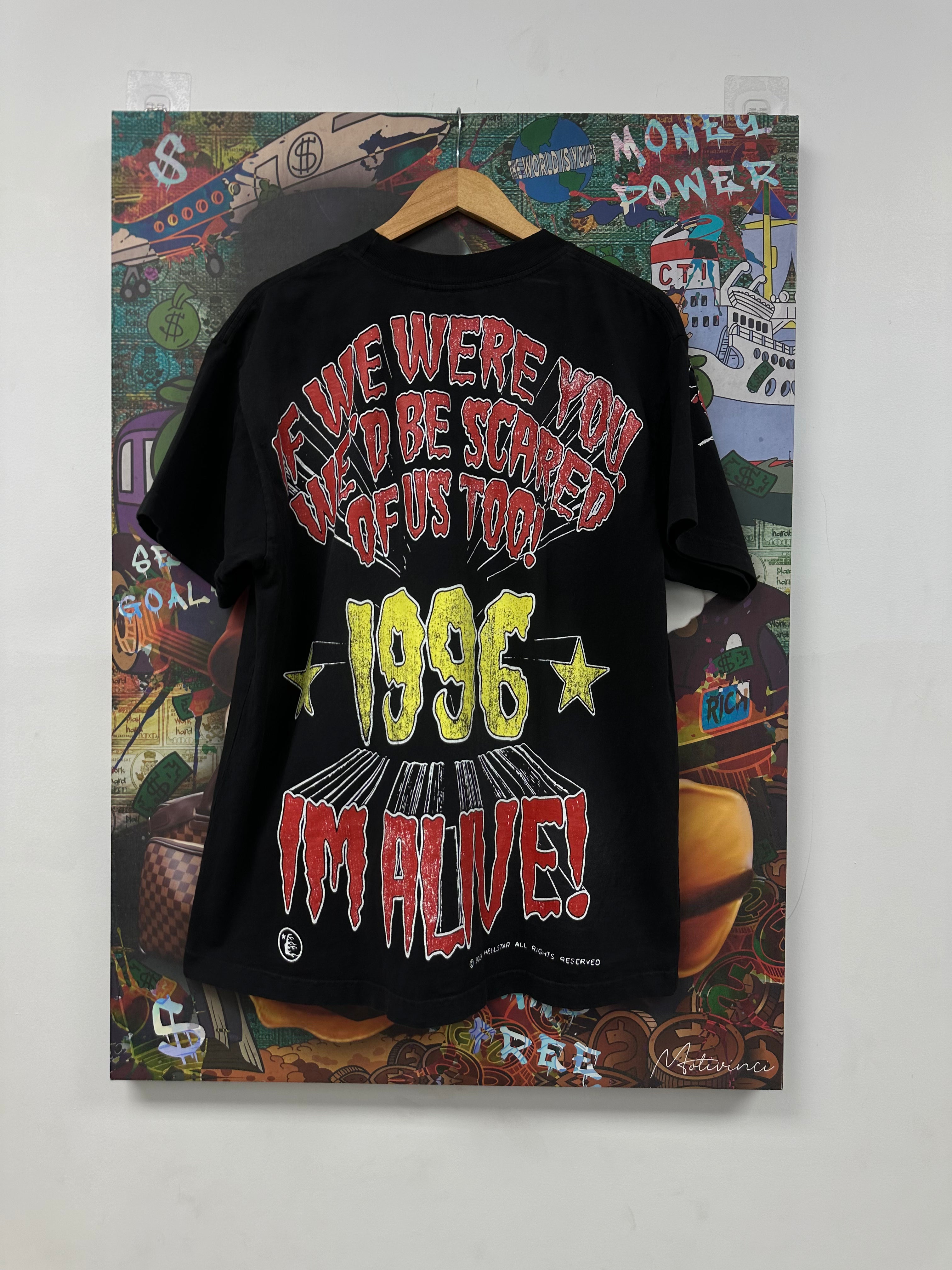 Hellstar Halloween P2P Tee Black New Medium With Tags