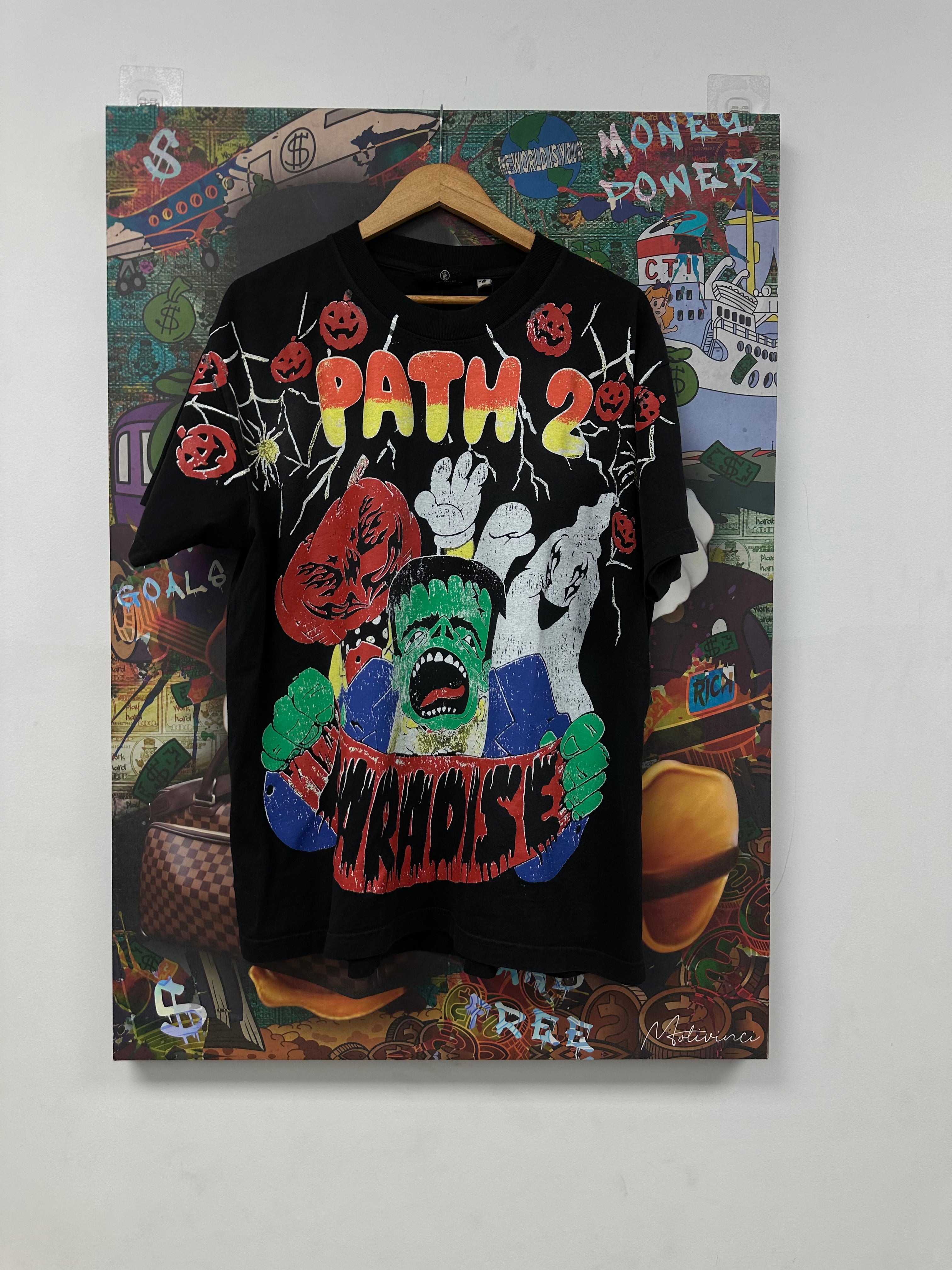 Hellstar Halloween P2P Tee Black New Medium With Tags