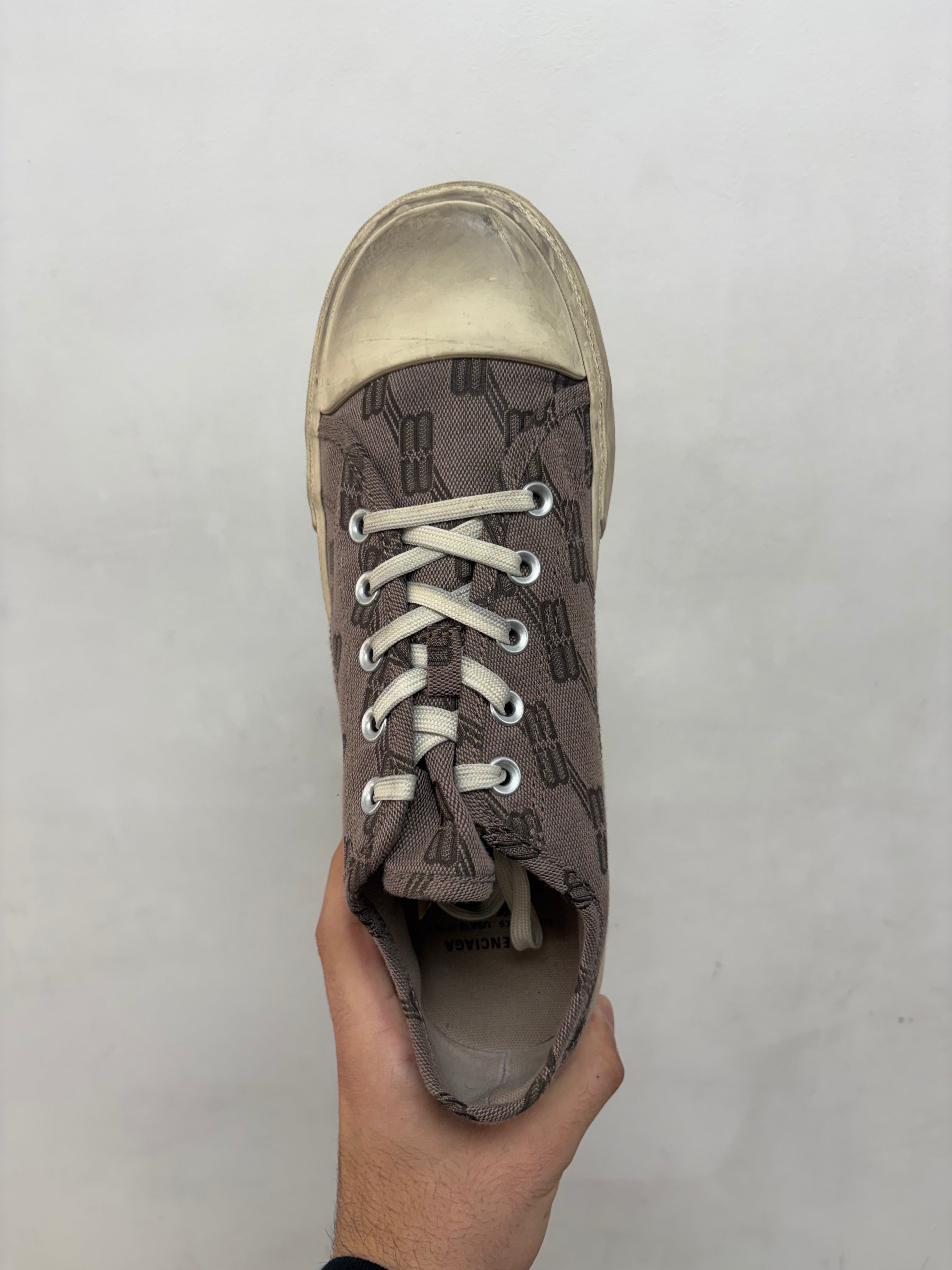Balenciaga Low Top BB Monogram Sneakers