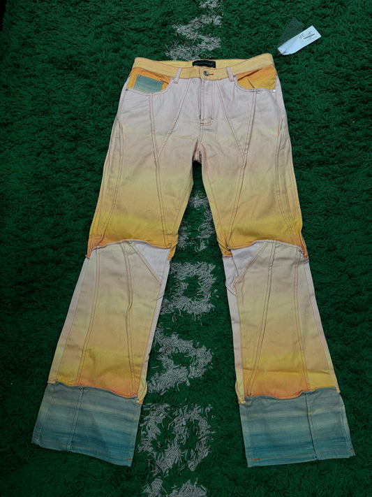 WDW Jeans Multi Color  Used 34