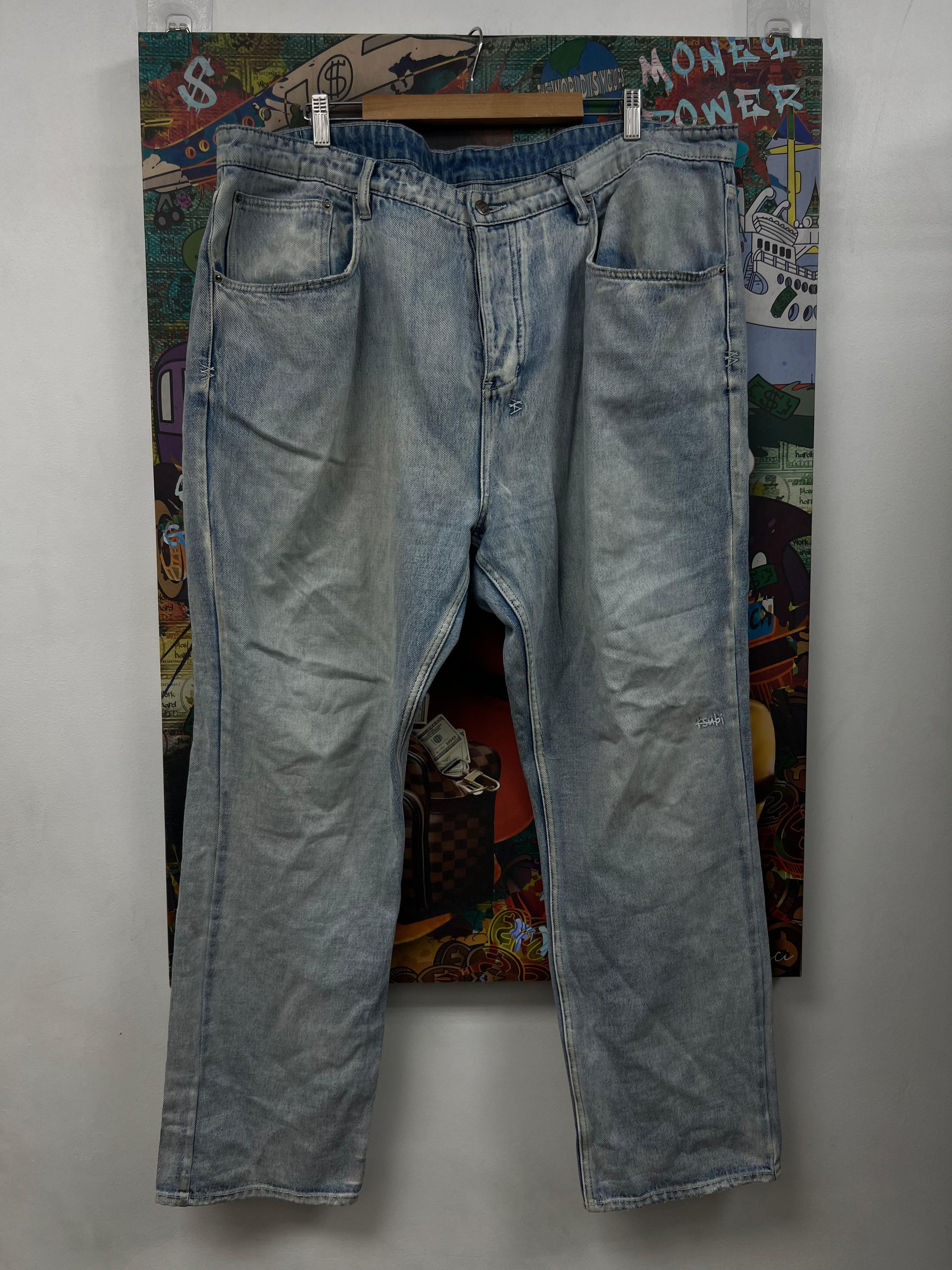 Ksubi Light Wash Plain Jeans