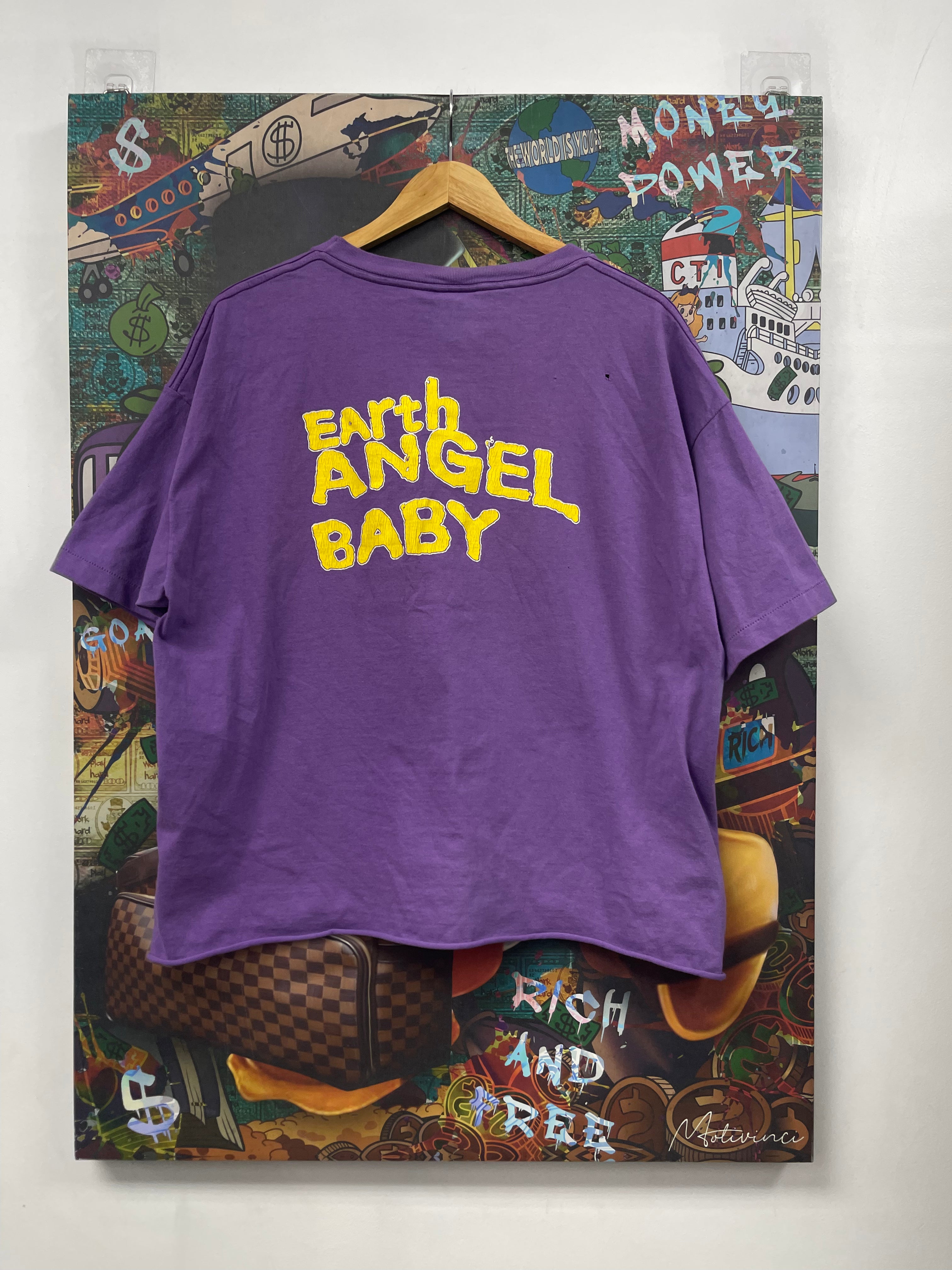 Saint Michael Purple Universal Tee