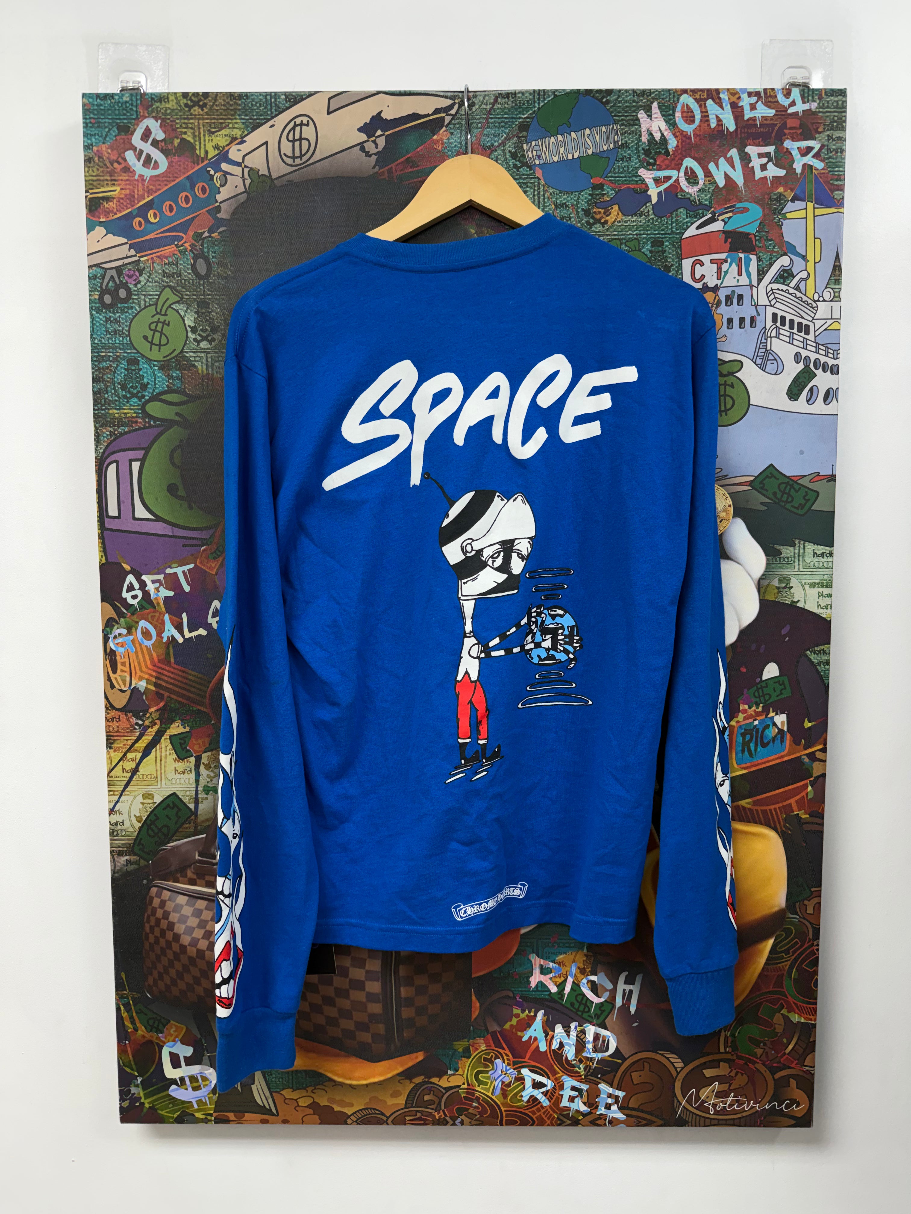 Chrome Hearts Matty Boy Blue Stay Fast Long Sleeve