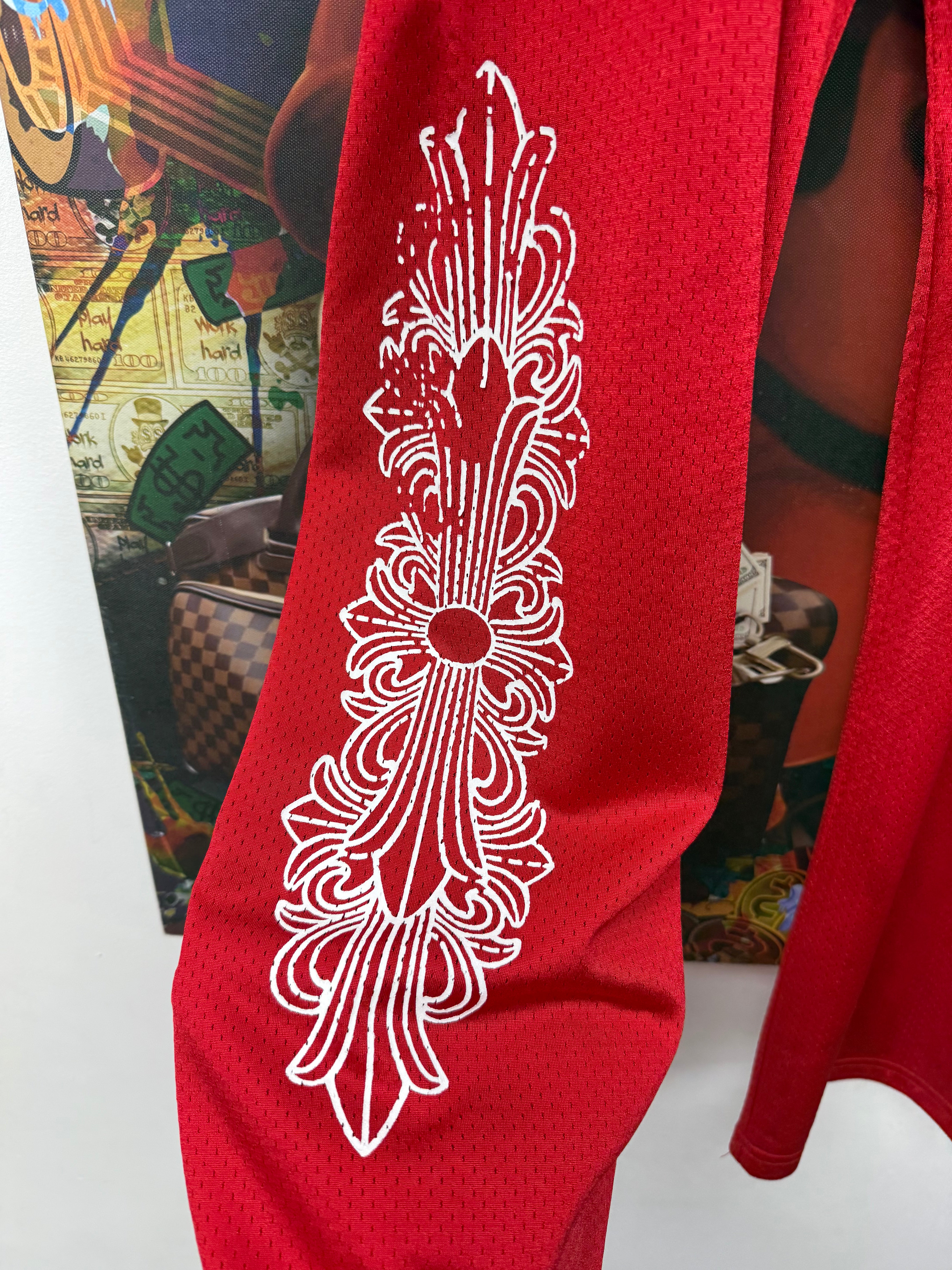 Chrome Hearts Matty Boy Red Form Pants
