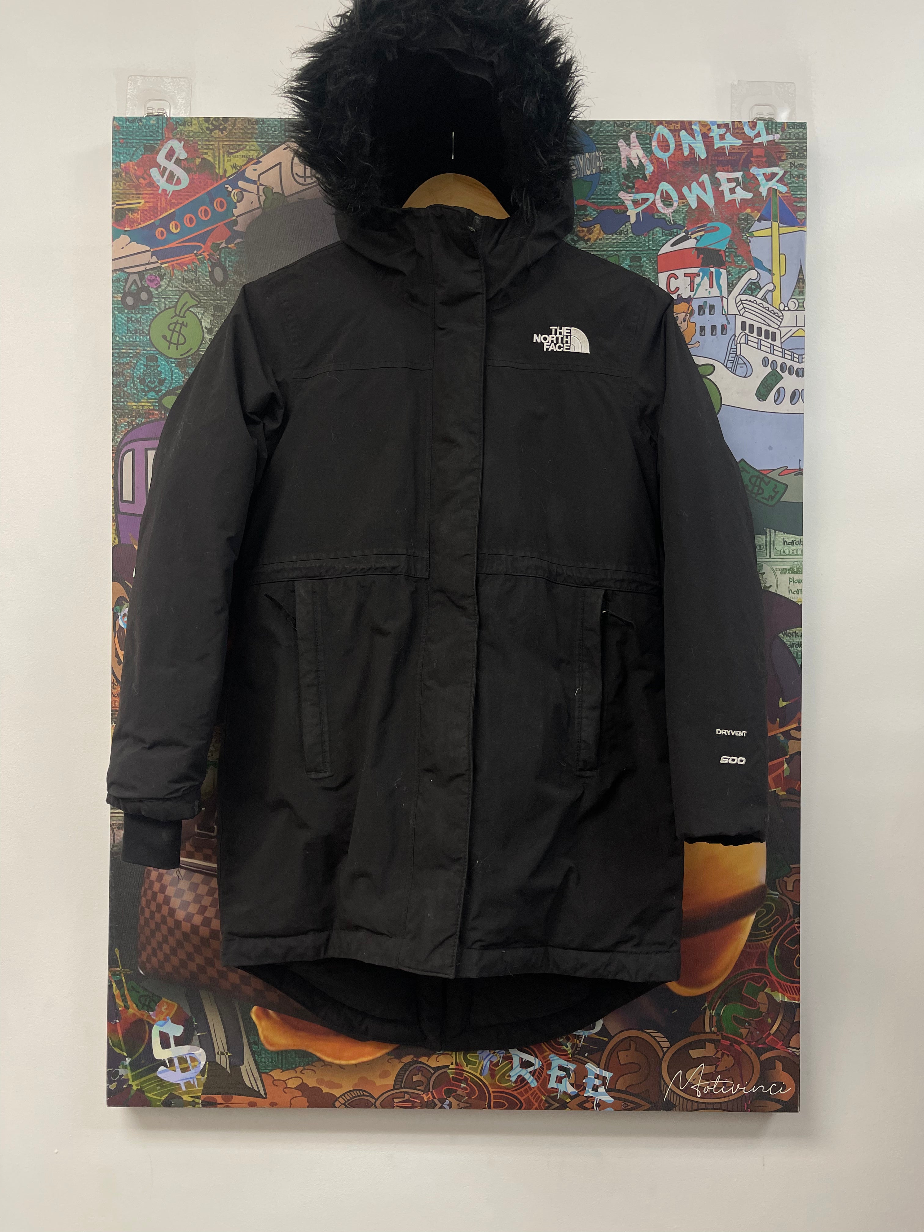 The North Face Black Fur Kids Jacket