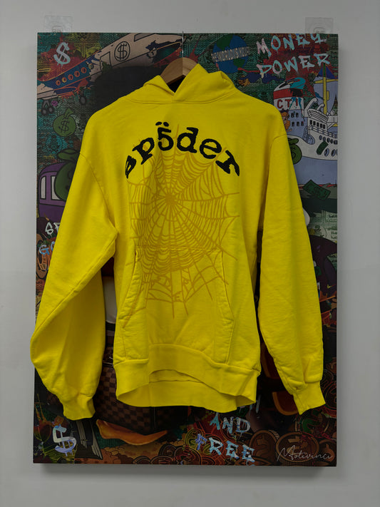 Sp5der Hoodie Legacy V2 Yellow