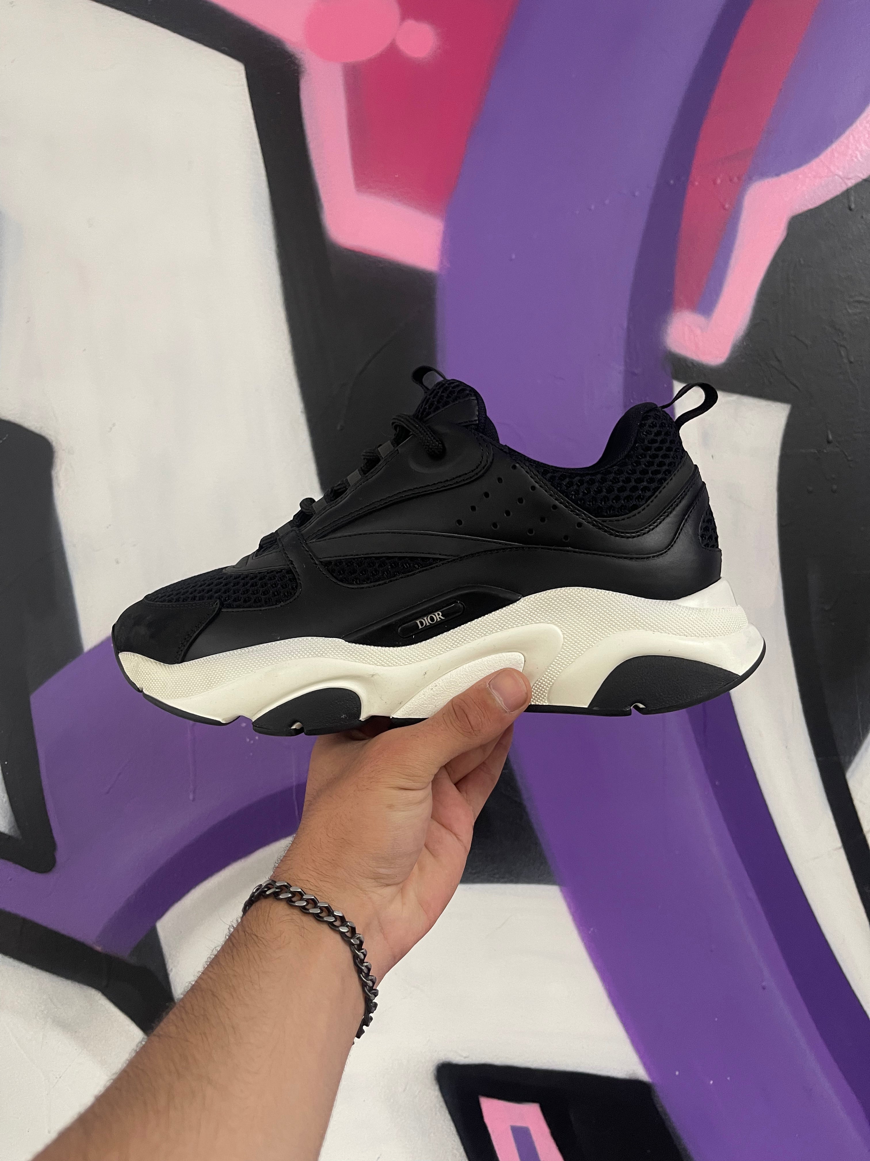 Dior B22 Black White Sneakers