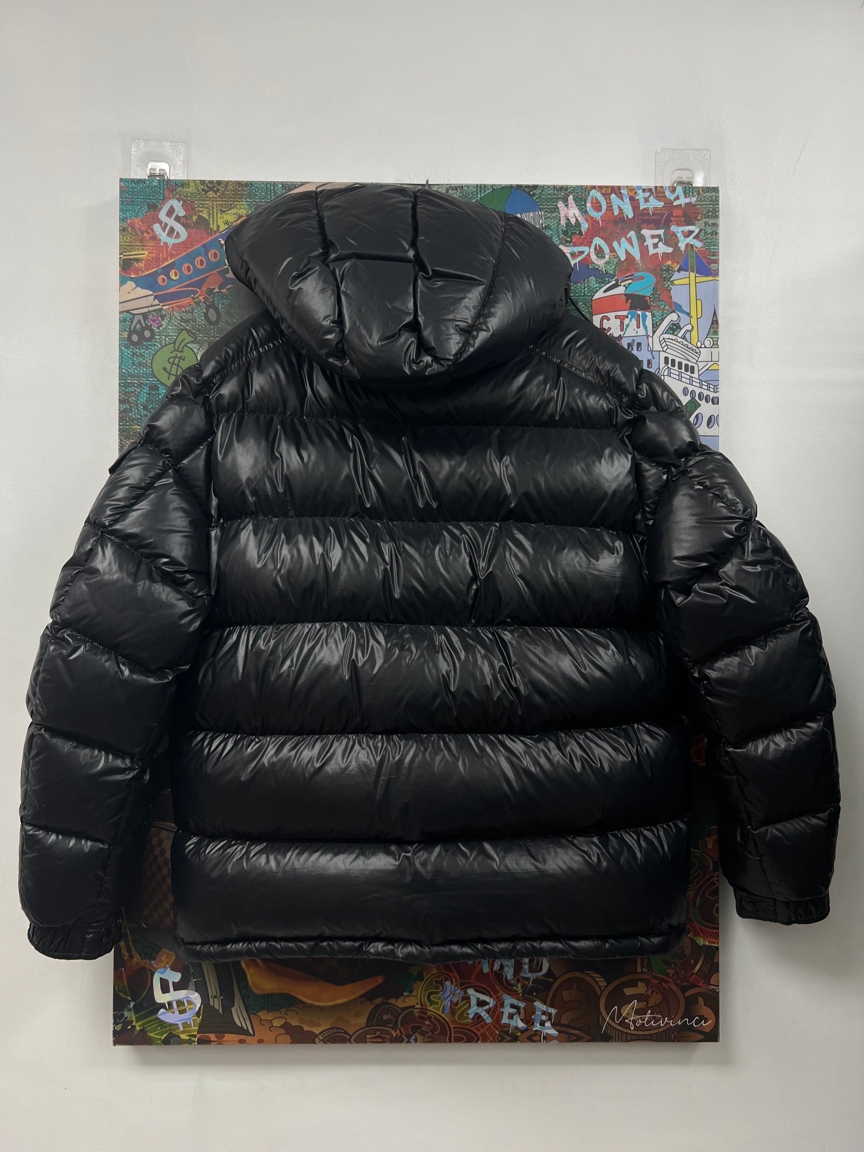Moncler Black Maya Puffer Jacket
