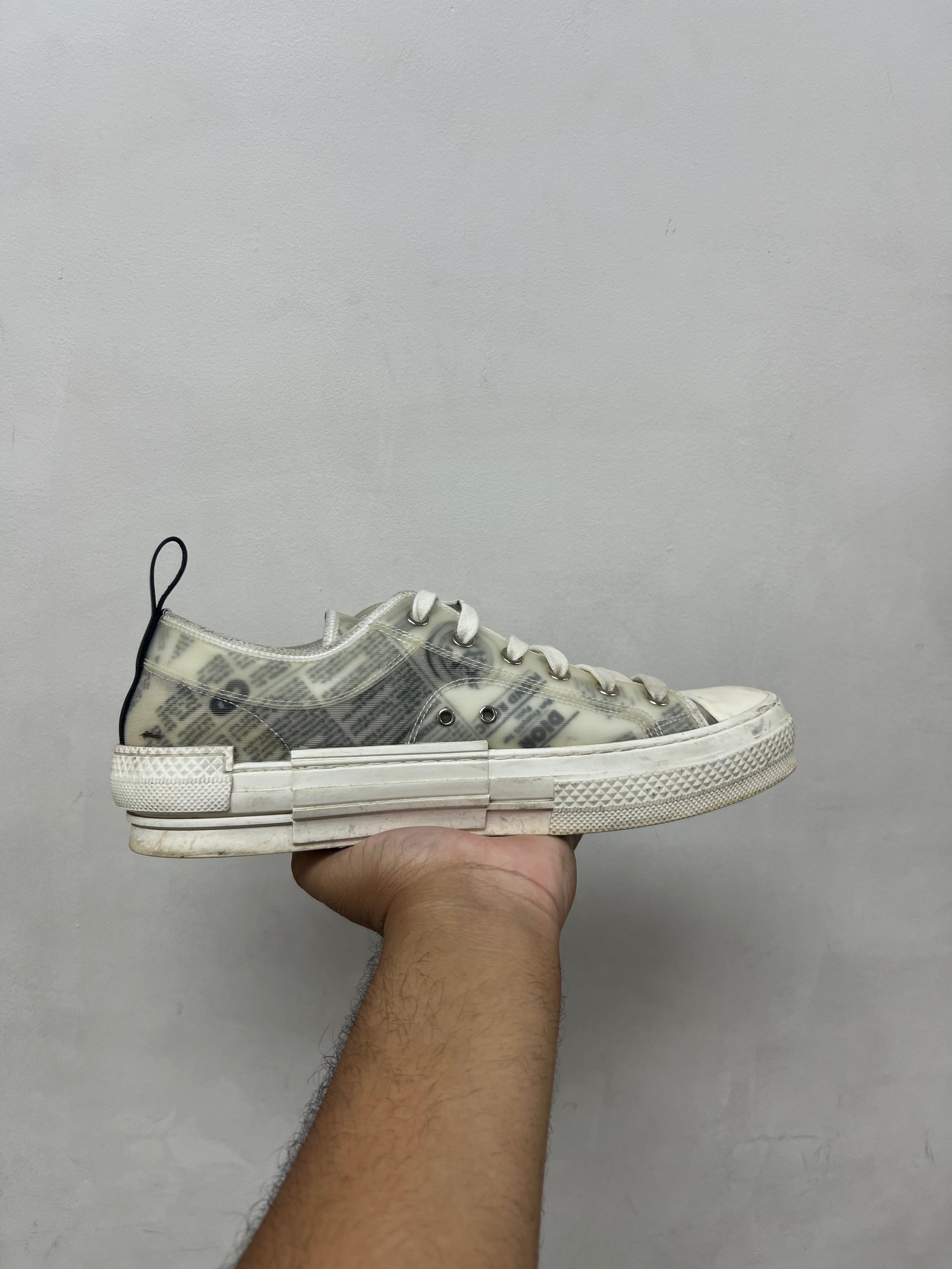 Dior B23 Low Newspaper Sneakers