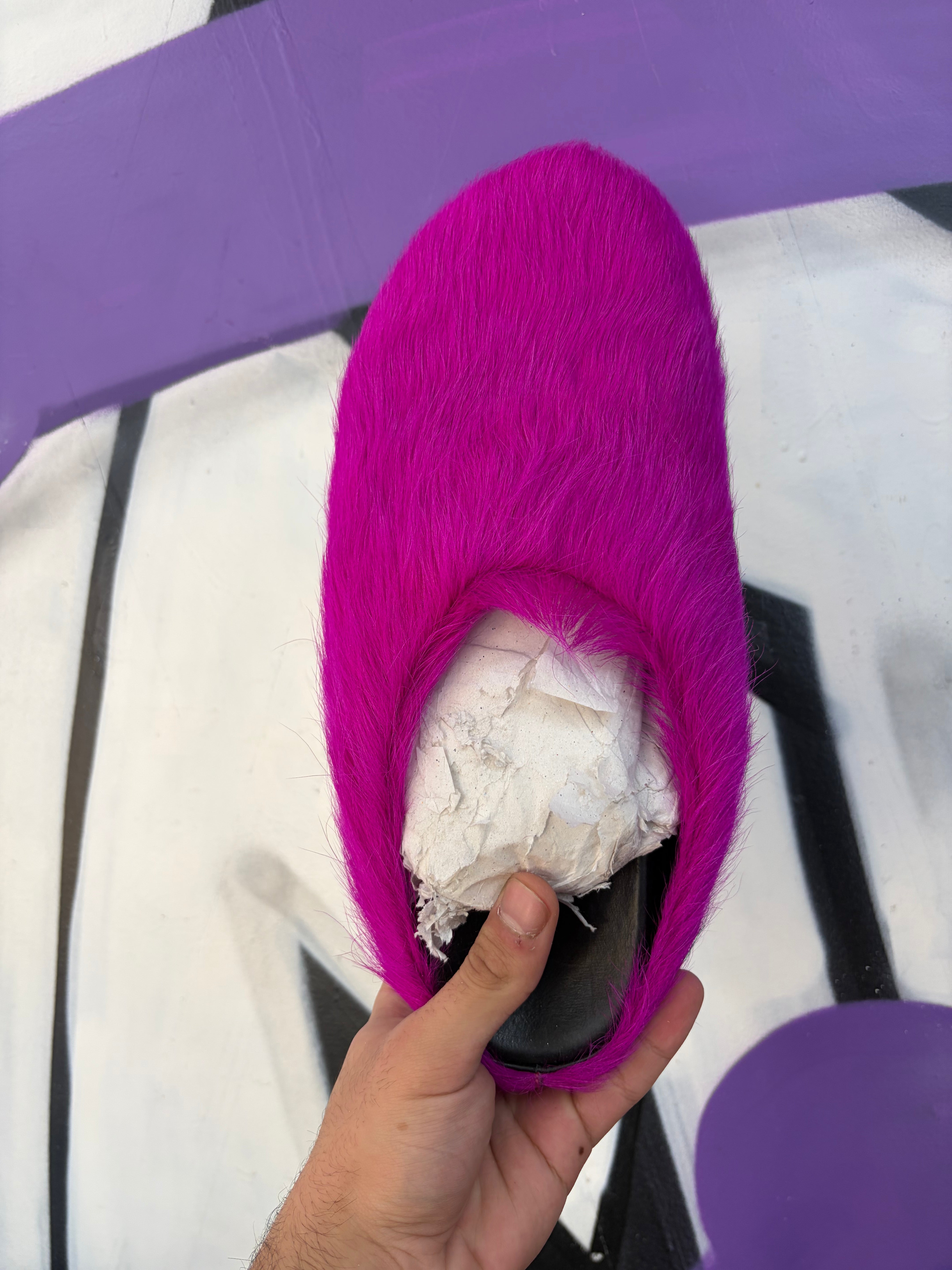 Marni Pink Fussbet Slides