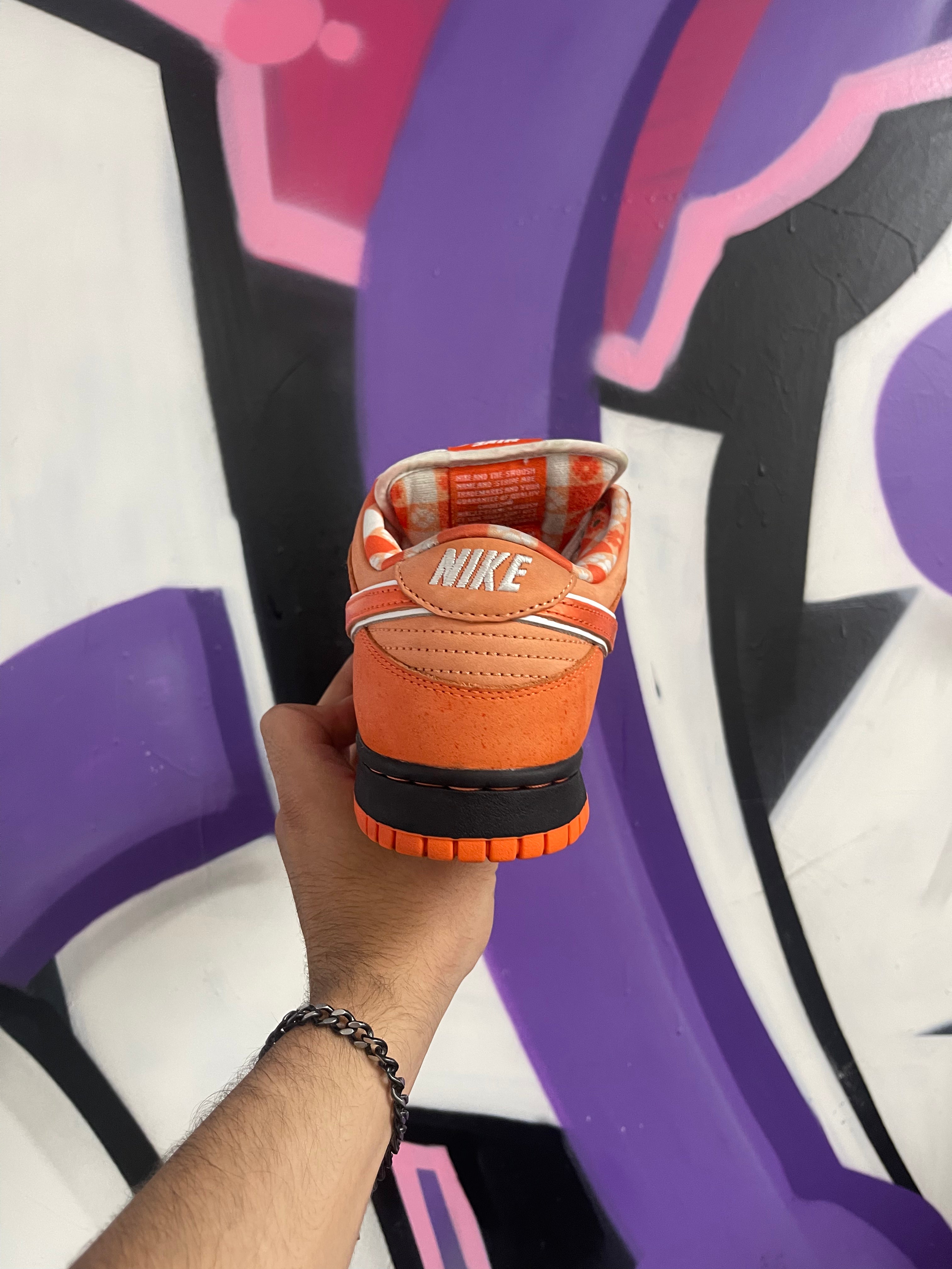 Nike SB Dunk Low Orange Lobster Sneakers