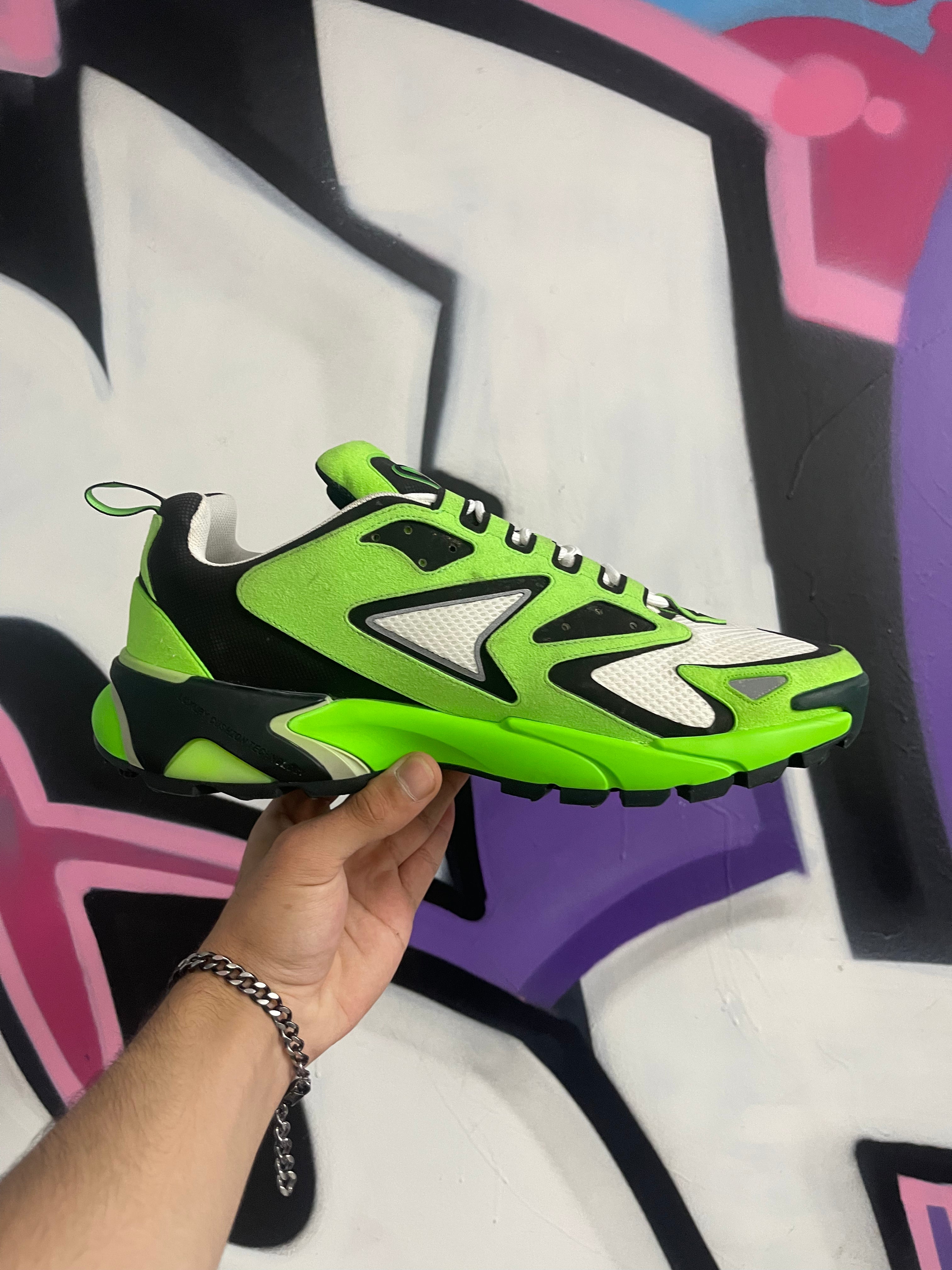 Louis Vuitton Green Tactical Sneakers