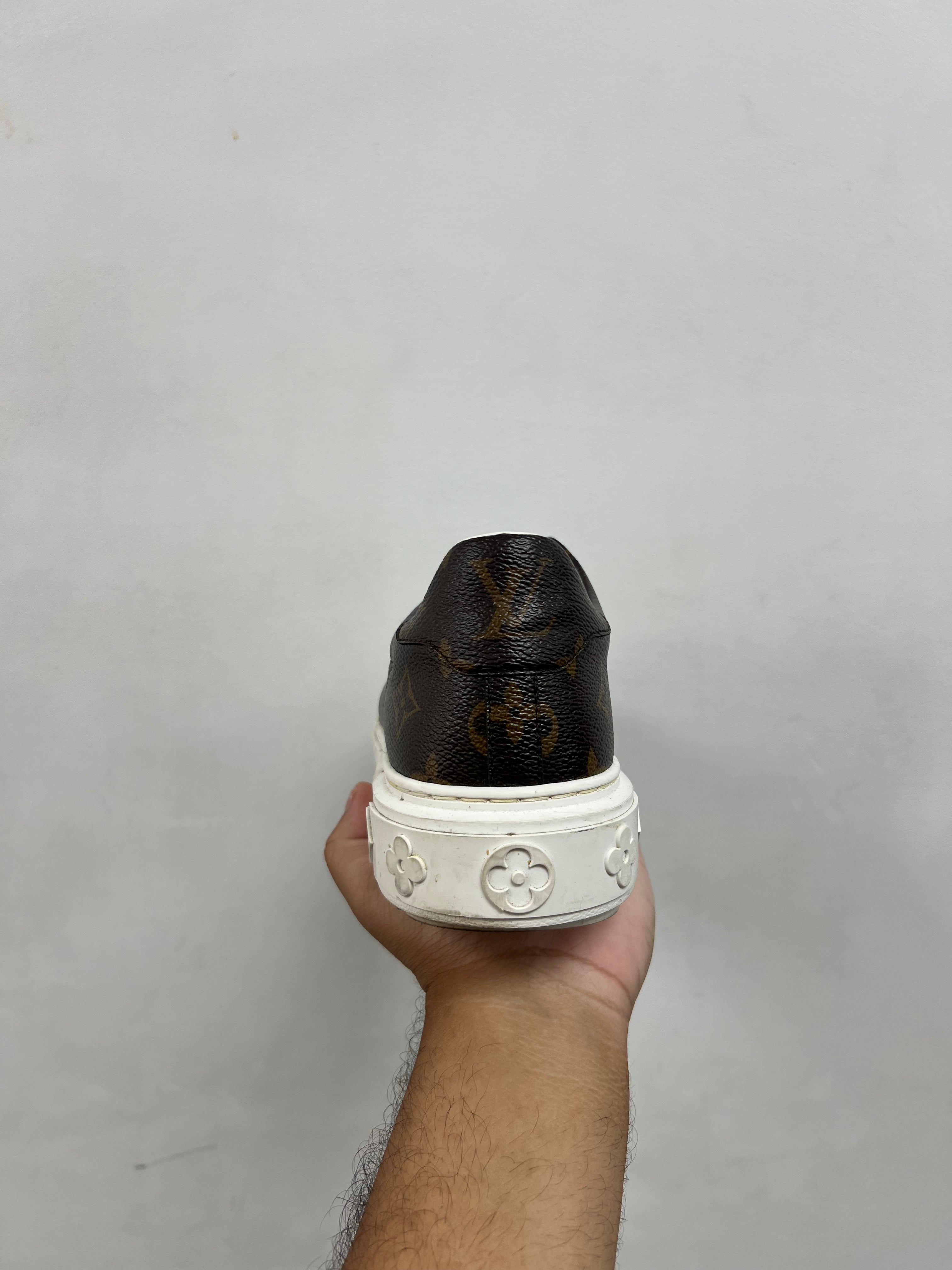 Louis Vuitton Brown Monogram Low Sneakers