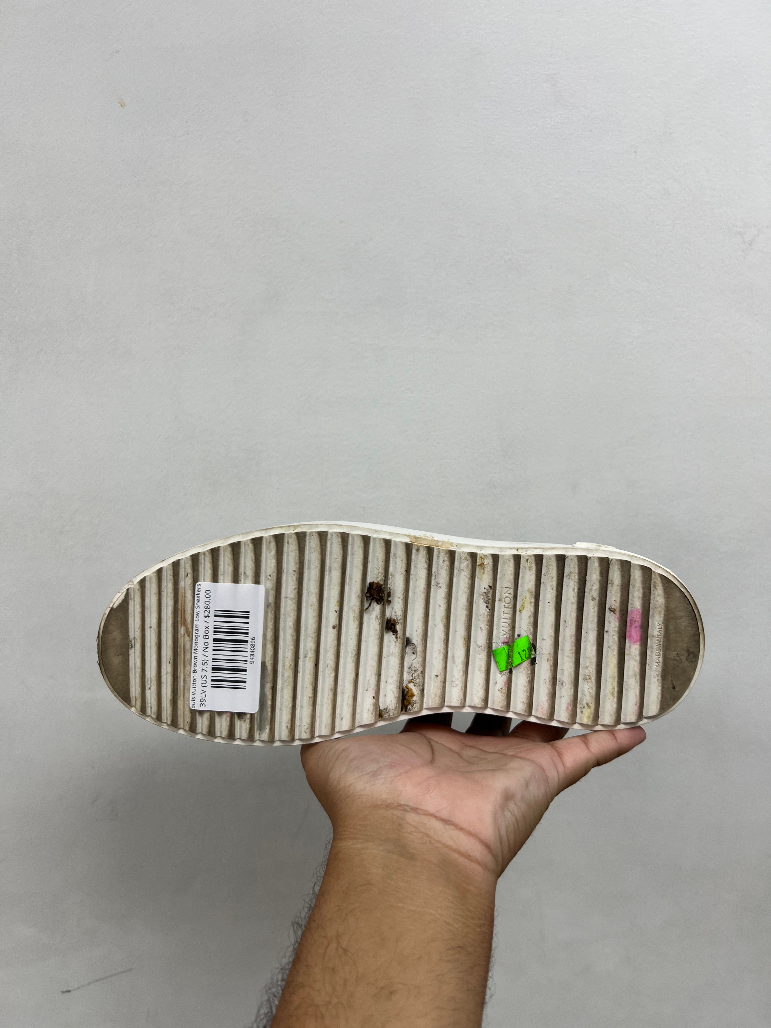 Louis Vuitton Brown Monogram Low Sneakers