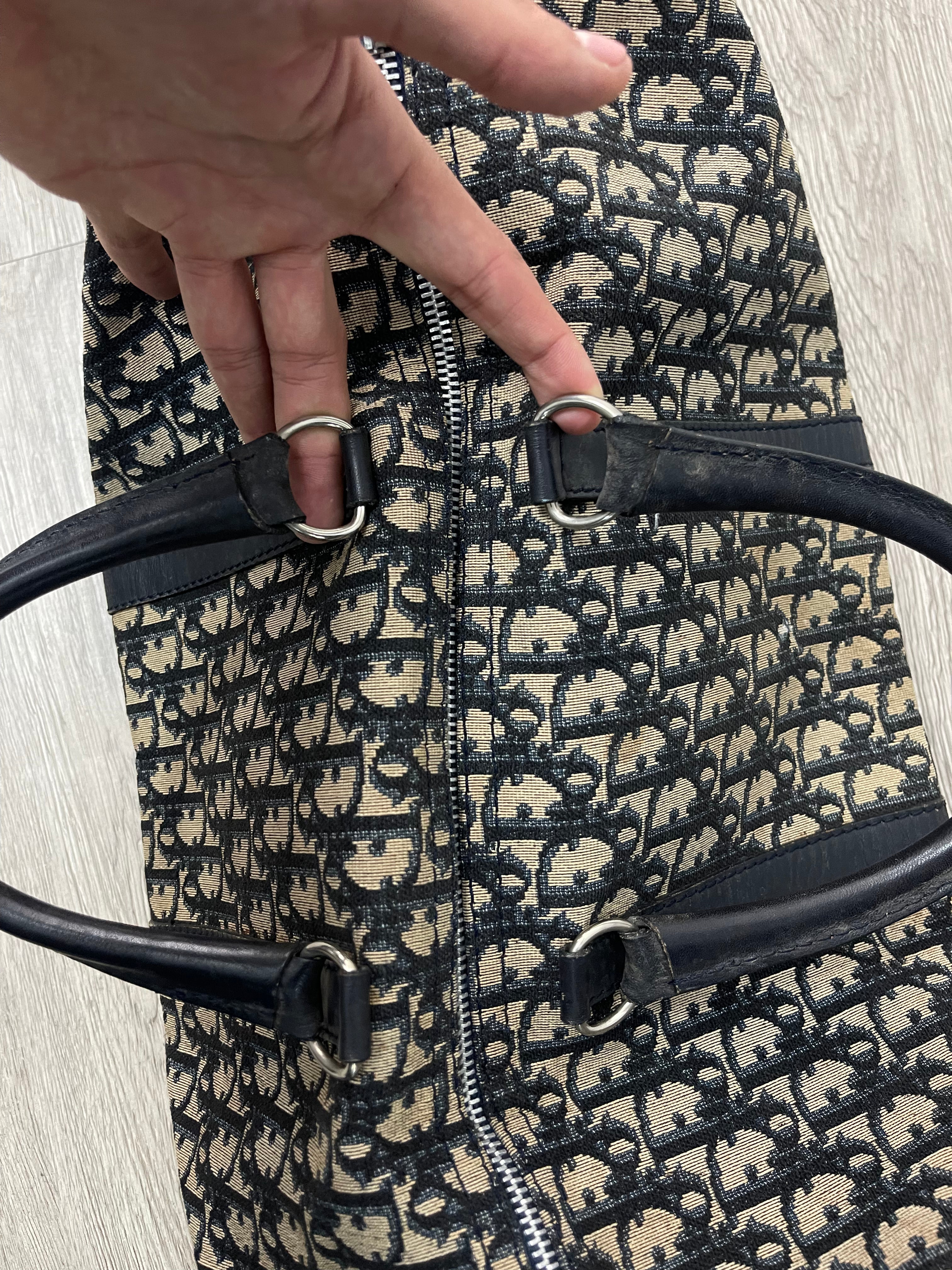 Dior Vintage Monogram Duffle Bag