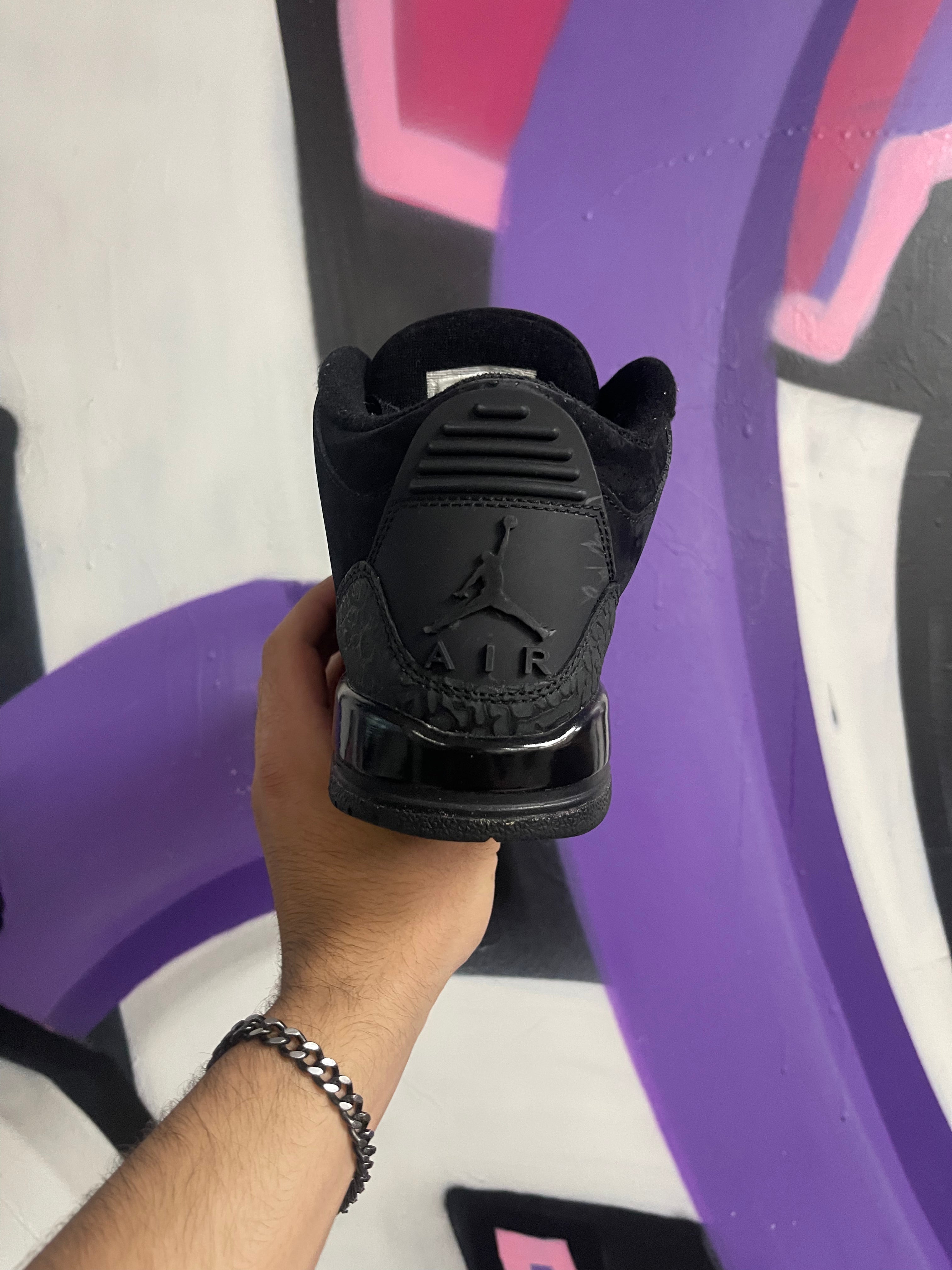 Jordan 3 Black Cat Sneakers