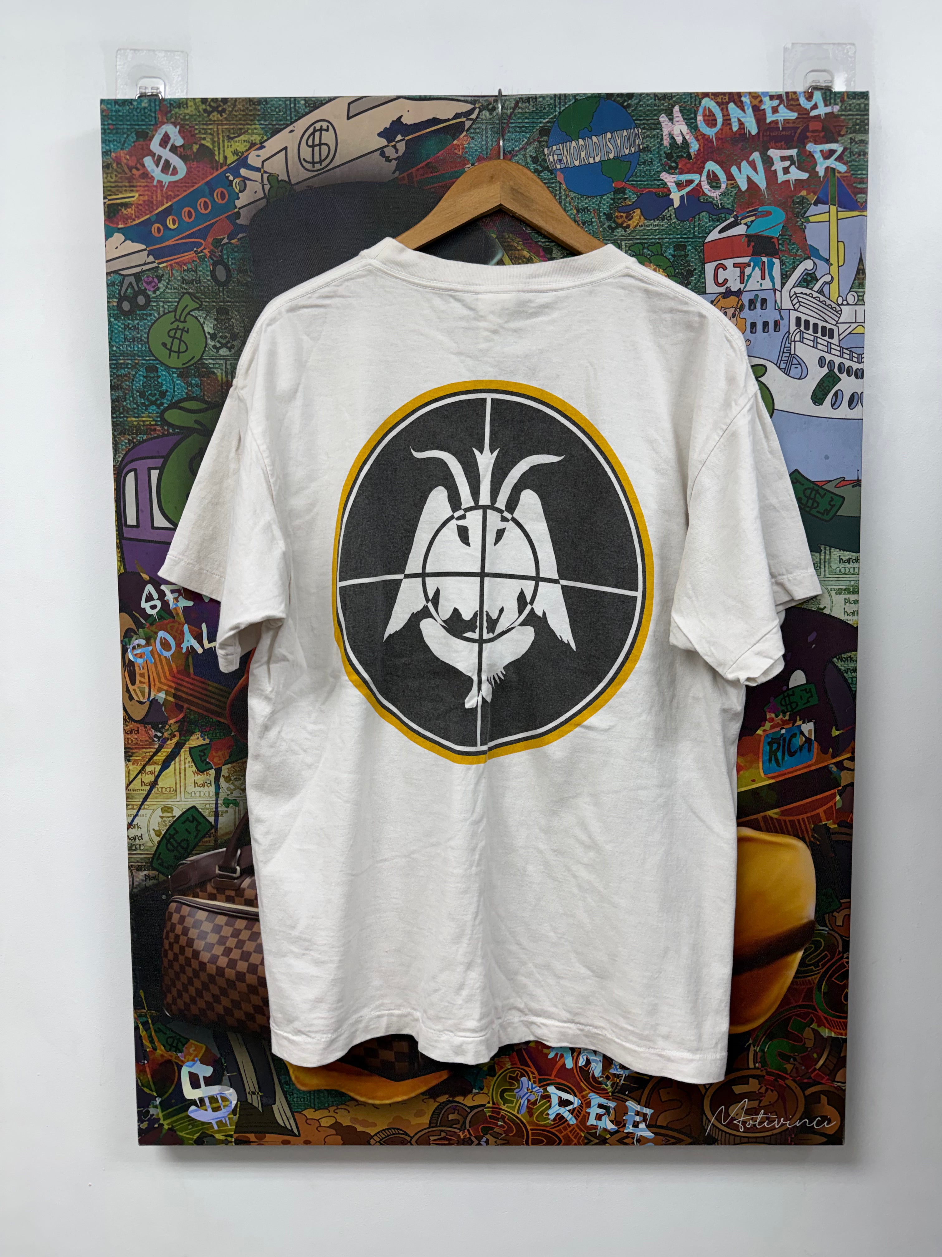 Saint Michael White Demon Hunter Tee