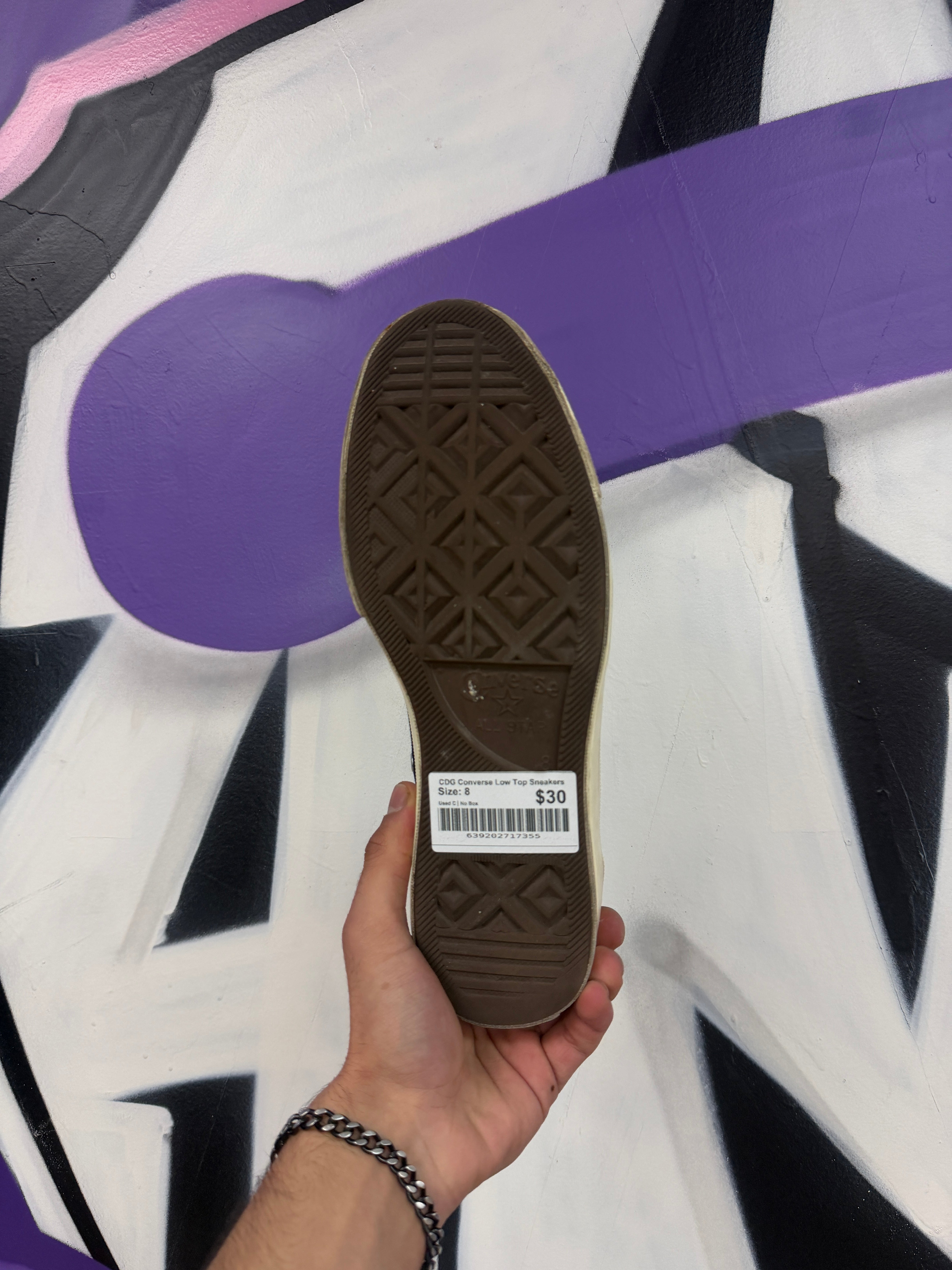 CDG Converse Low Top Sneakers