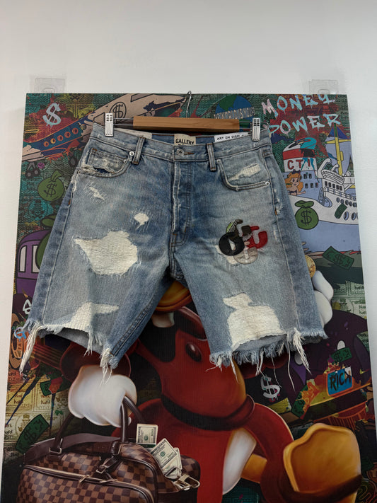 Gallery Dept Light Wash Jorts G Patches Shorts