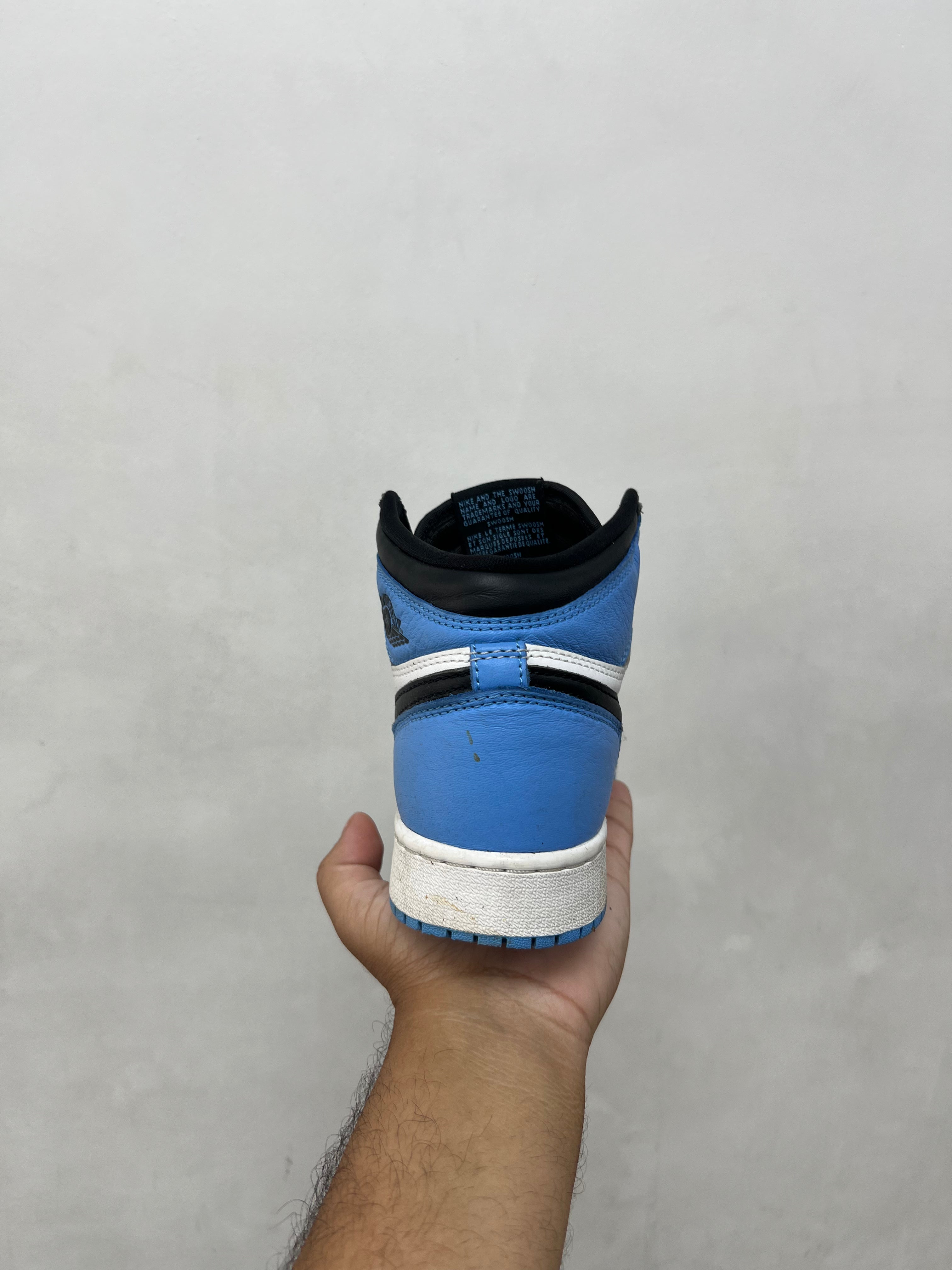 Jordan 1 UNC Toe Sneakers