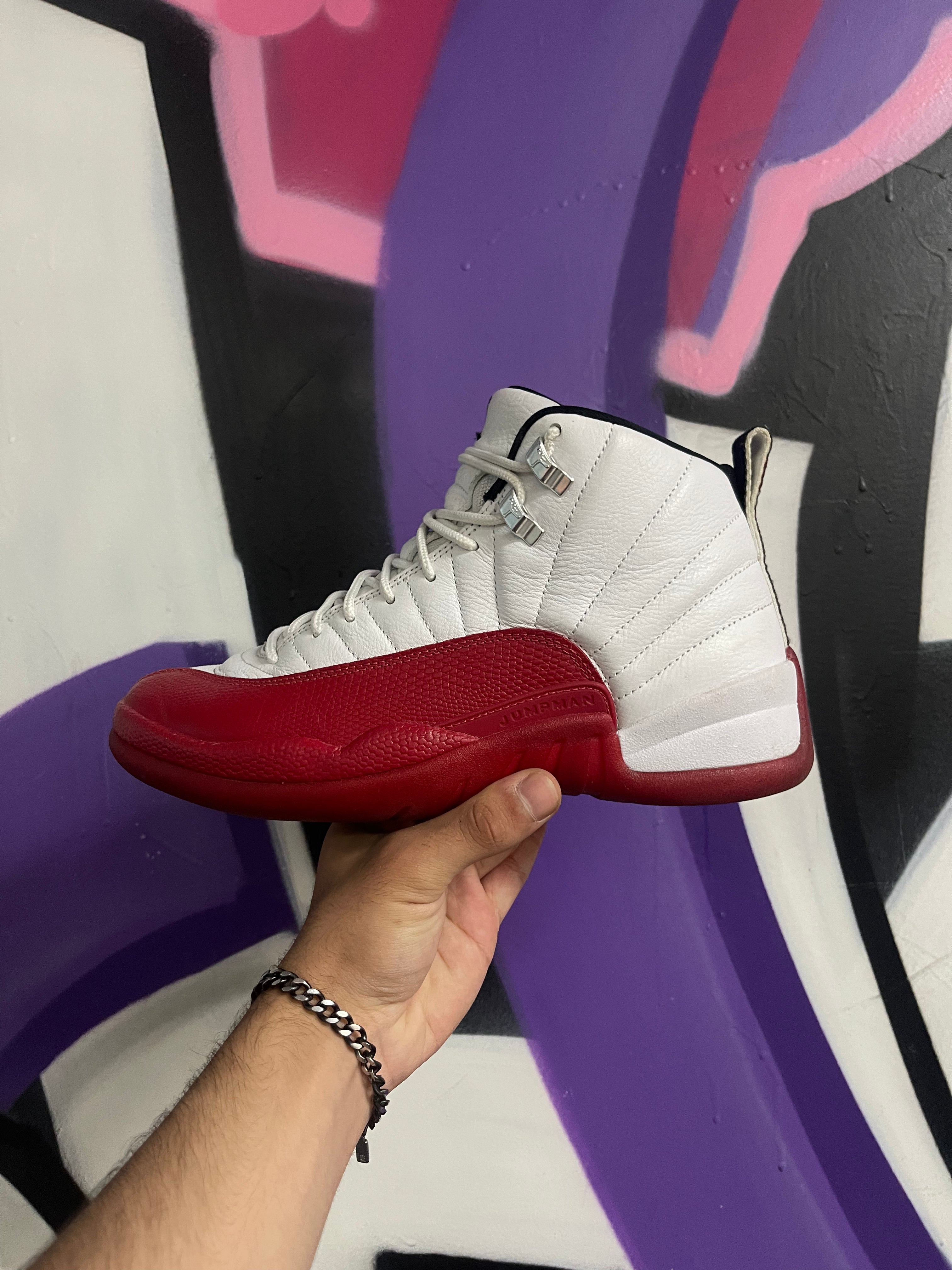 Jordan 12 Cherry Sneakers