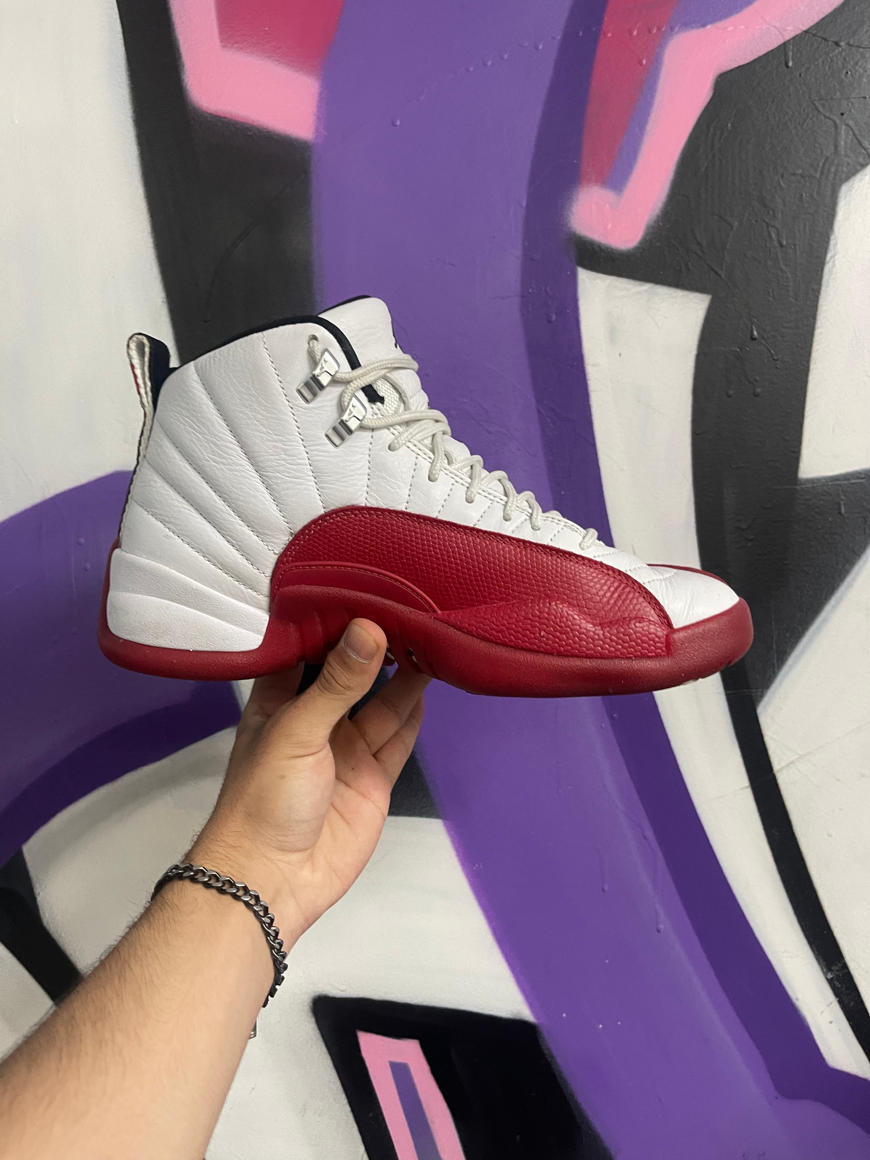 Jordan 12 Cherry Sneakers