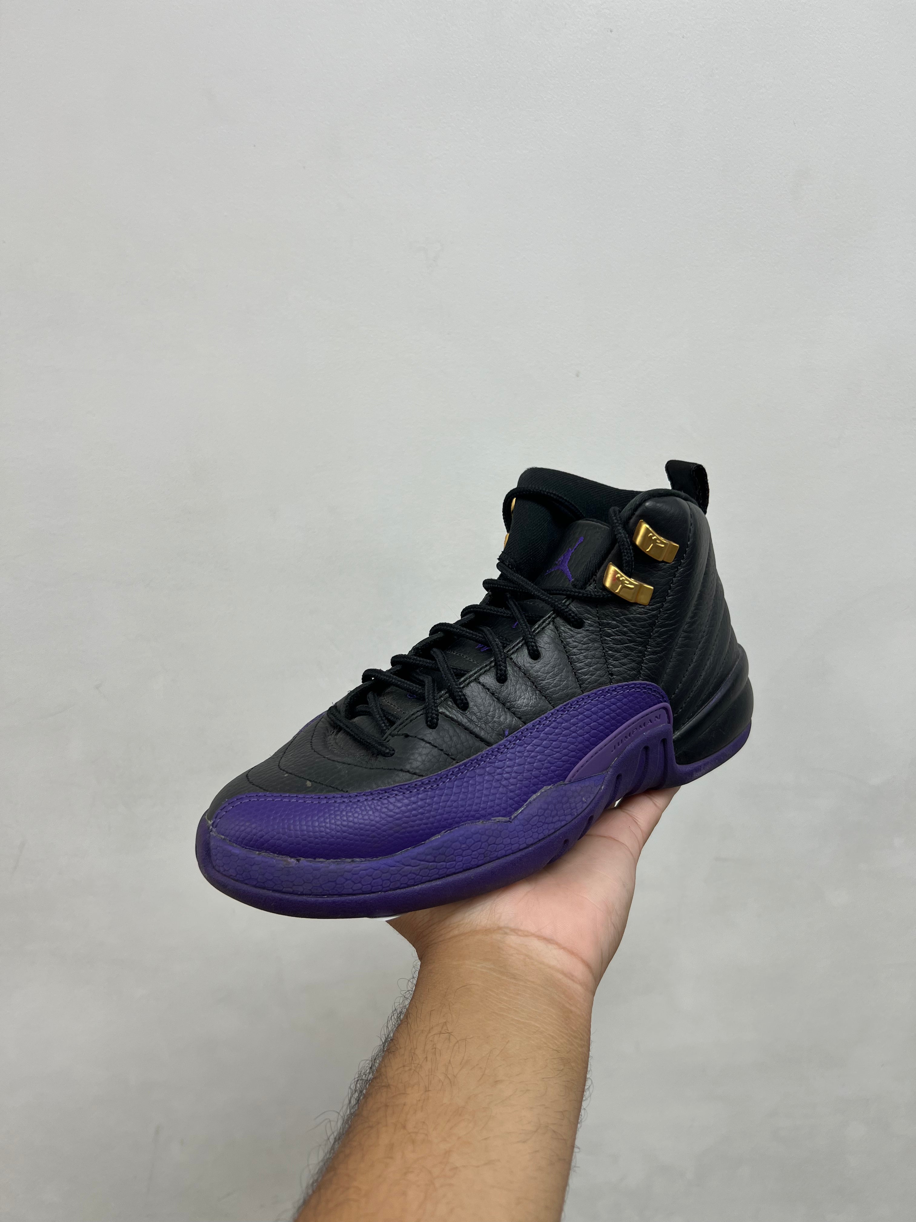 Jordan 12 Court Purple Sneakers