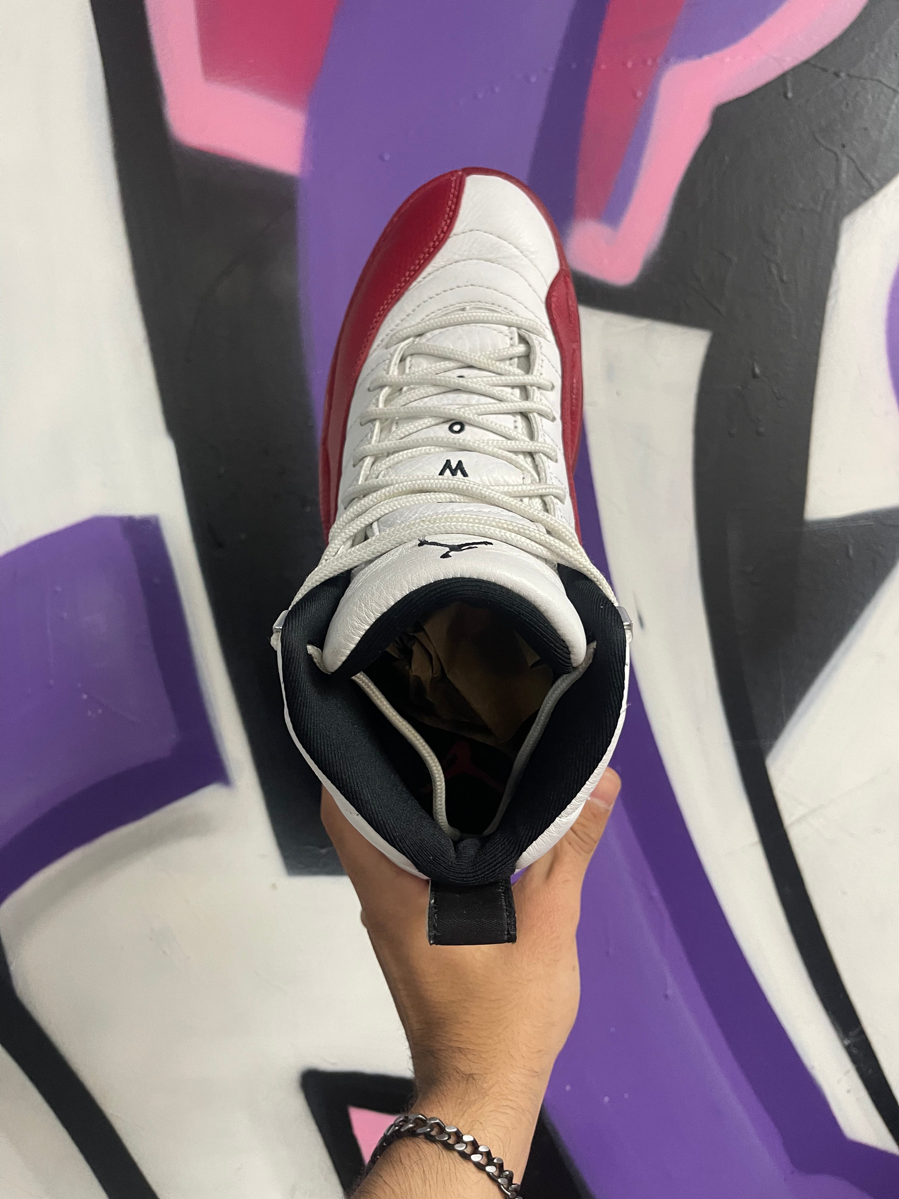Jordan 12 Cherry Sneakers