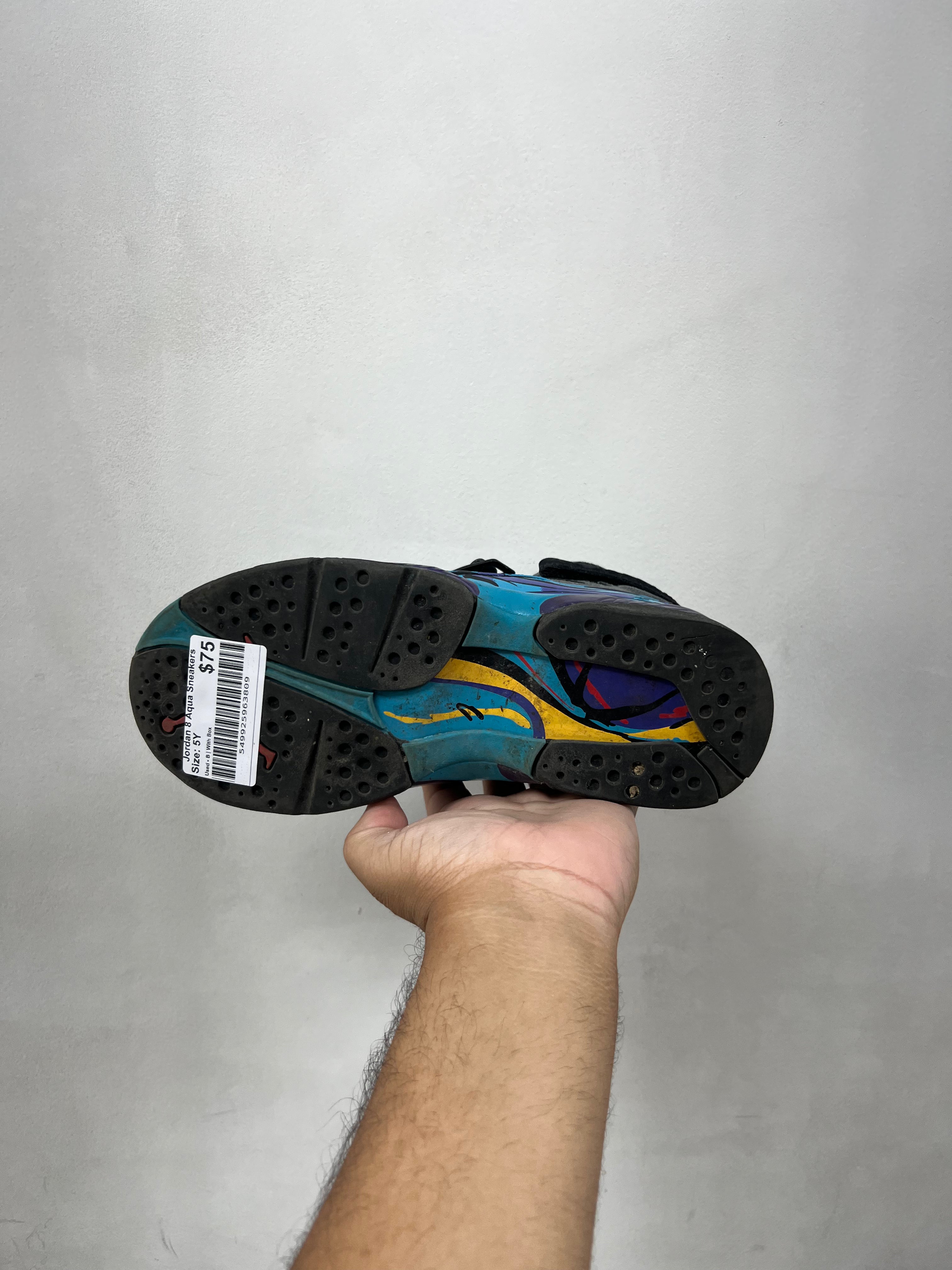 Jordan 8 Aqua Sneakers