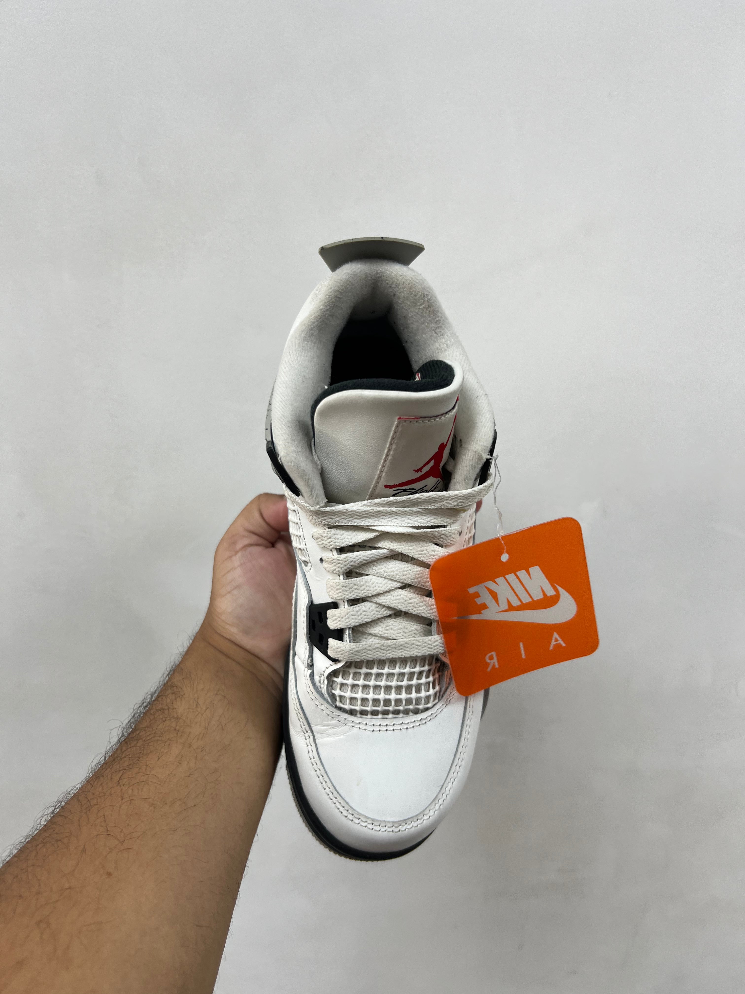 Jordan 4 White Cement Sneakers