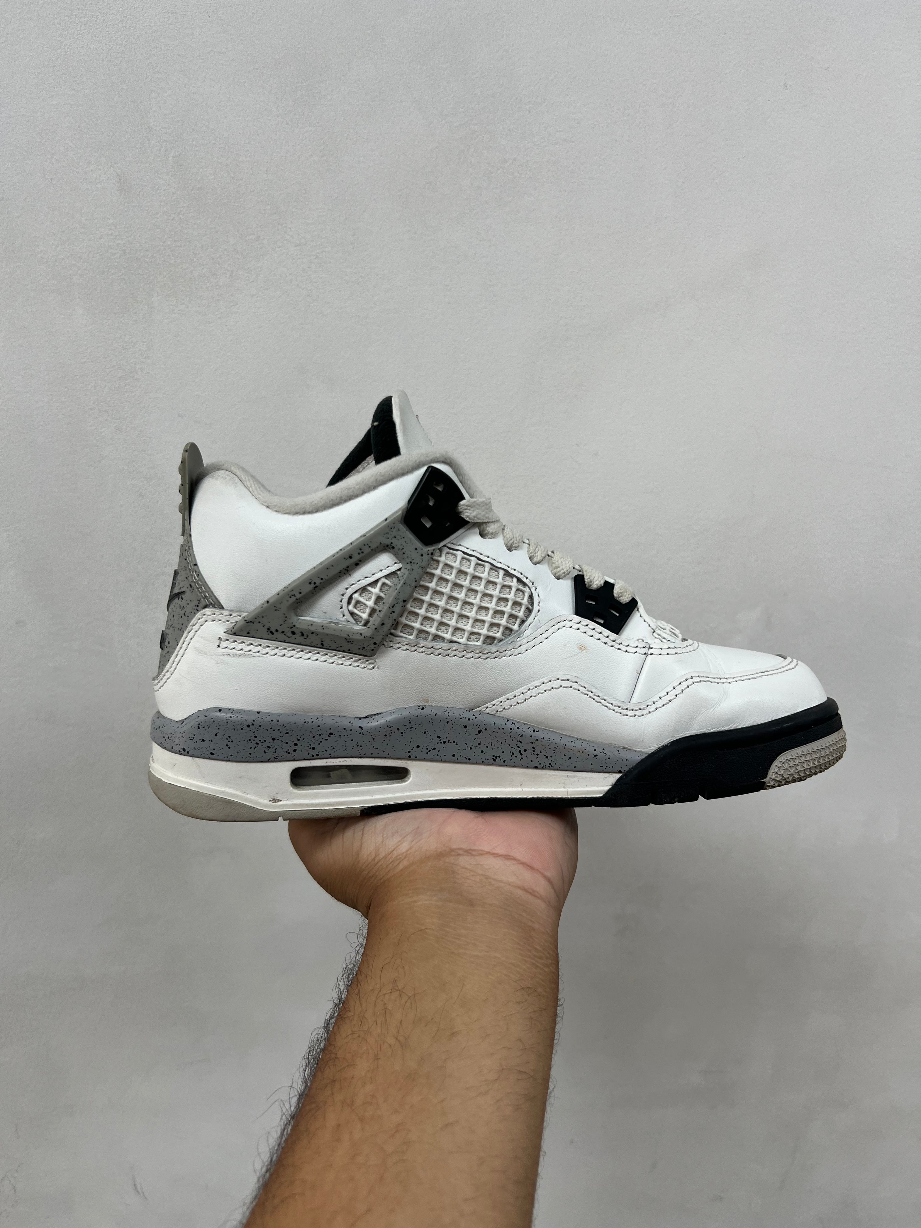 Jordan 4 White Cement Sneakers