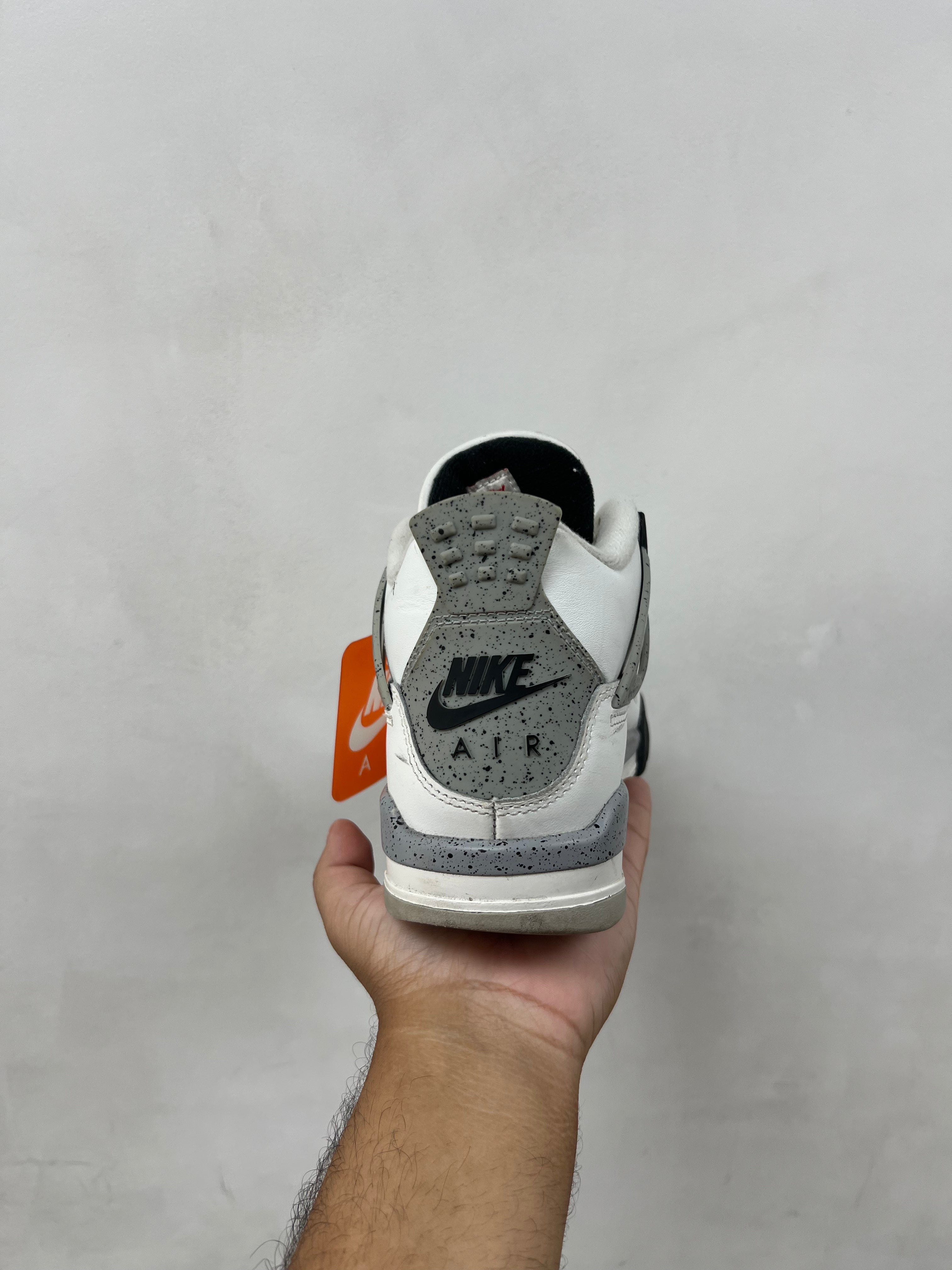 Jordan 4 White Cement Sneakers