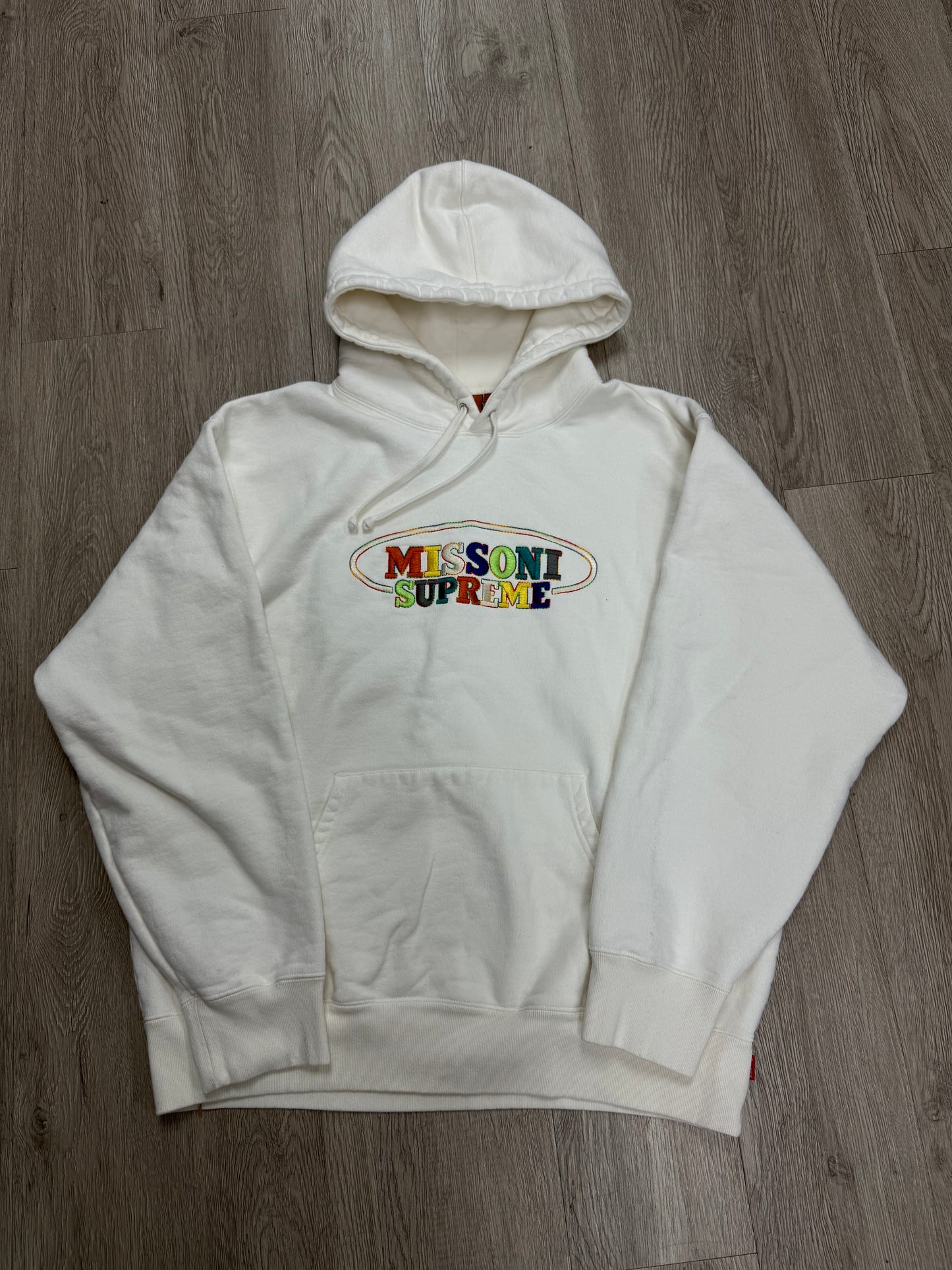 Supreme Missoni White Multi Hoodie