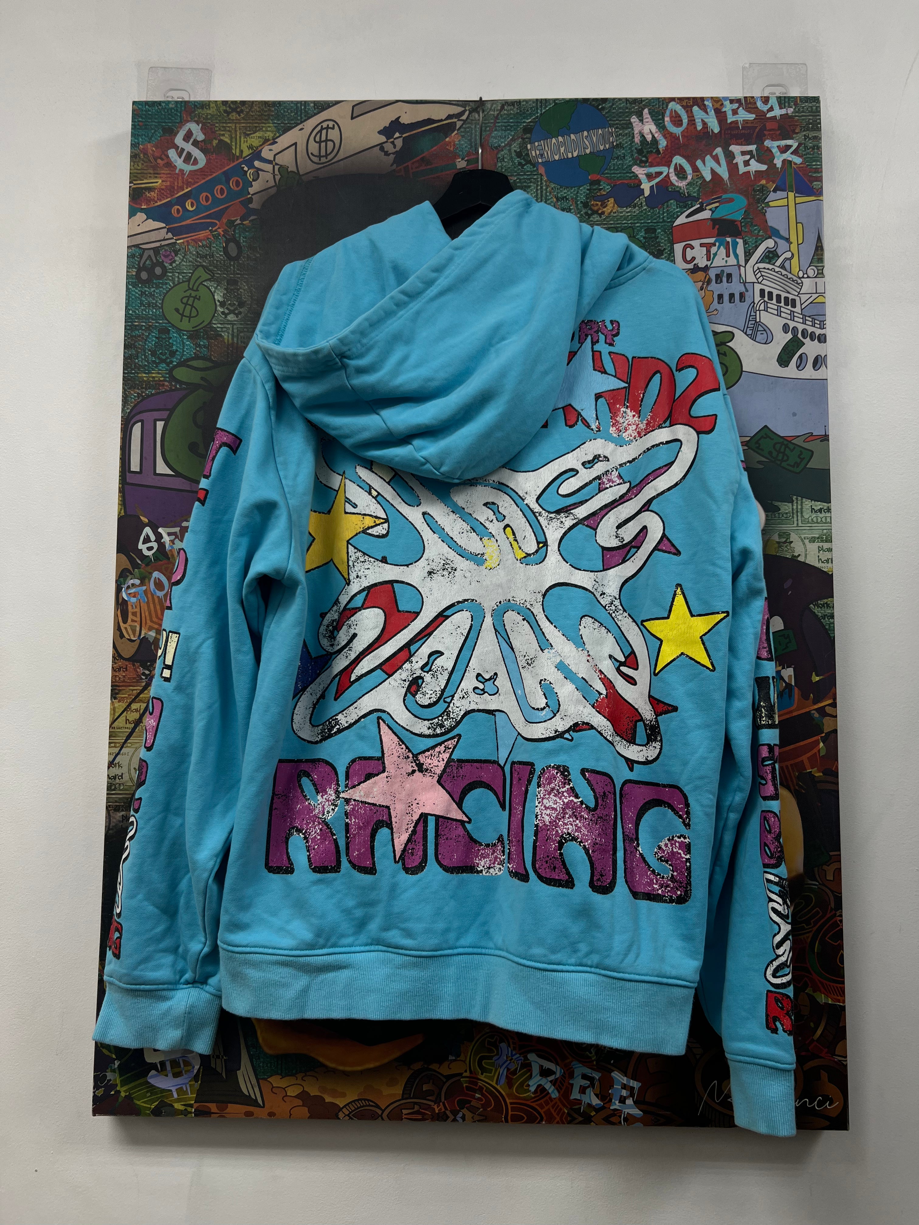 SB Studios Blue Multi Hoodie