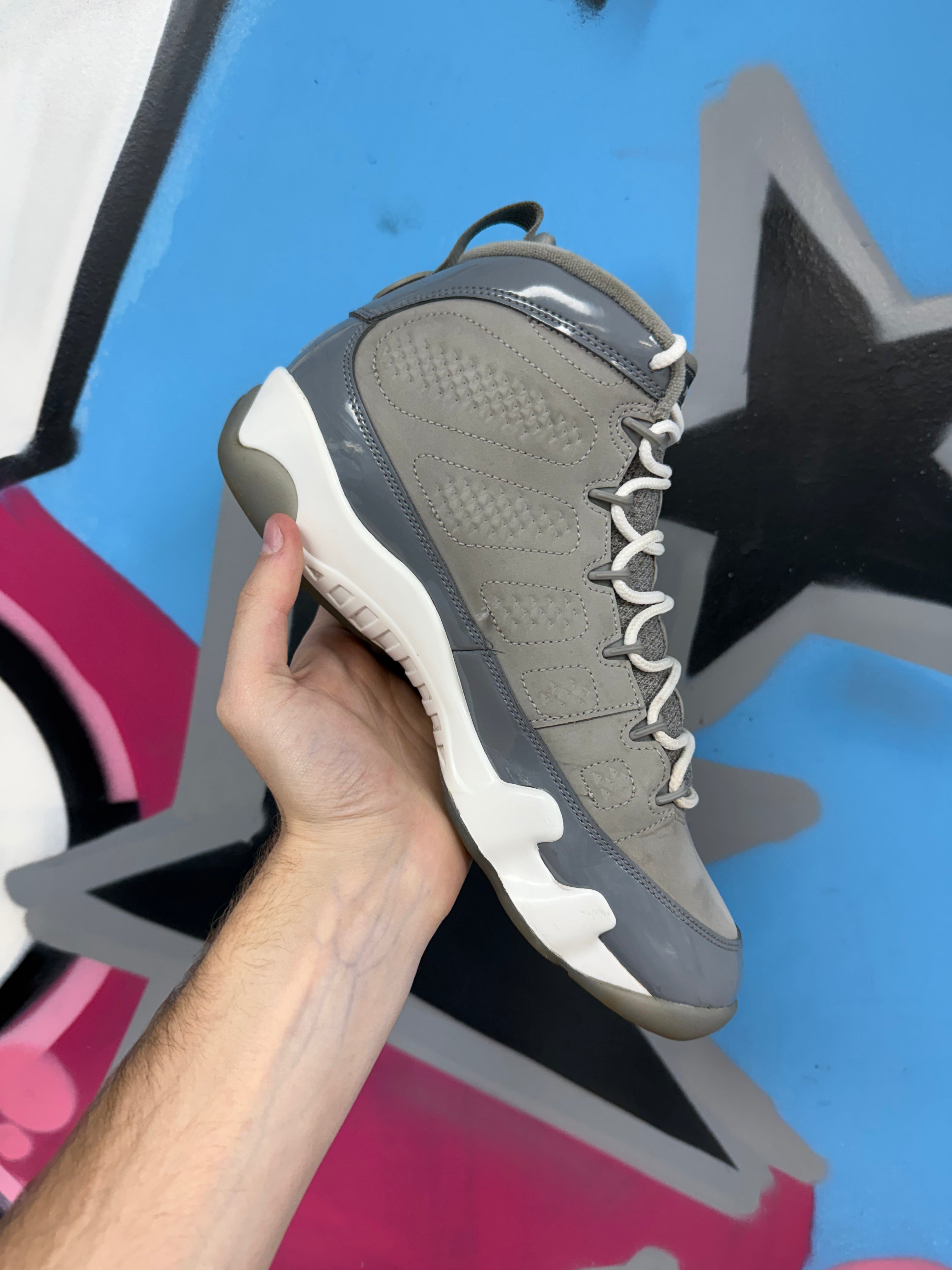 Jordan 9 Cool Grey Sneakers