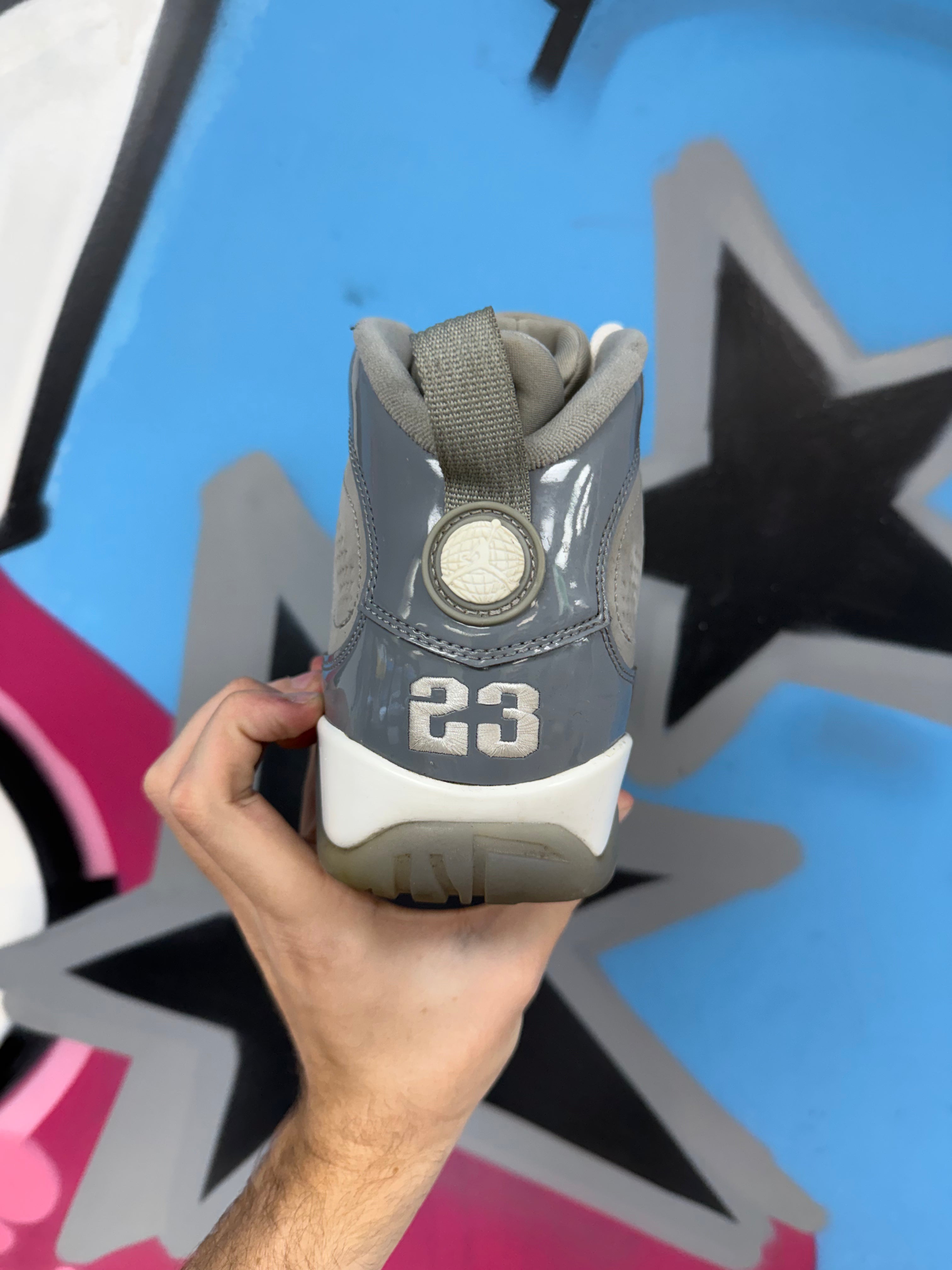 Jordan 9 Cool Grey Sneakers