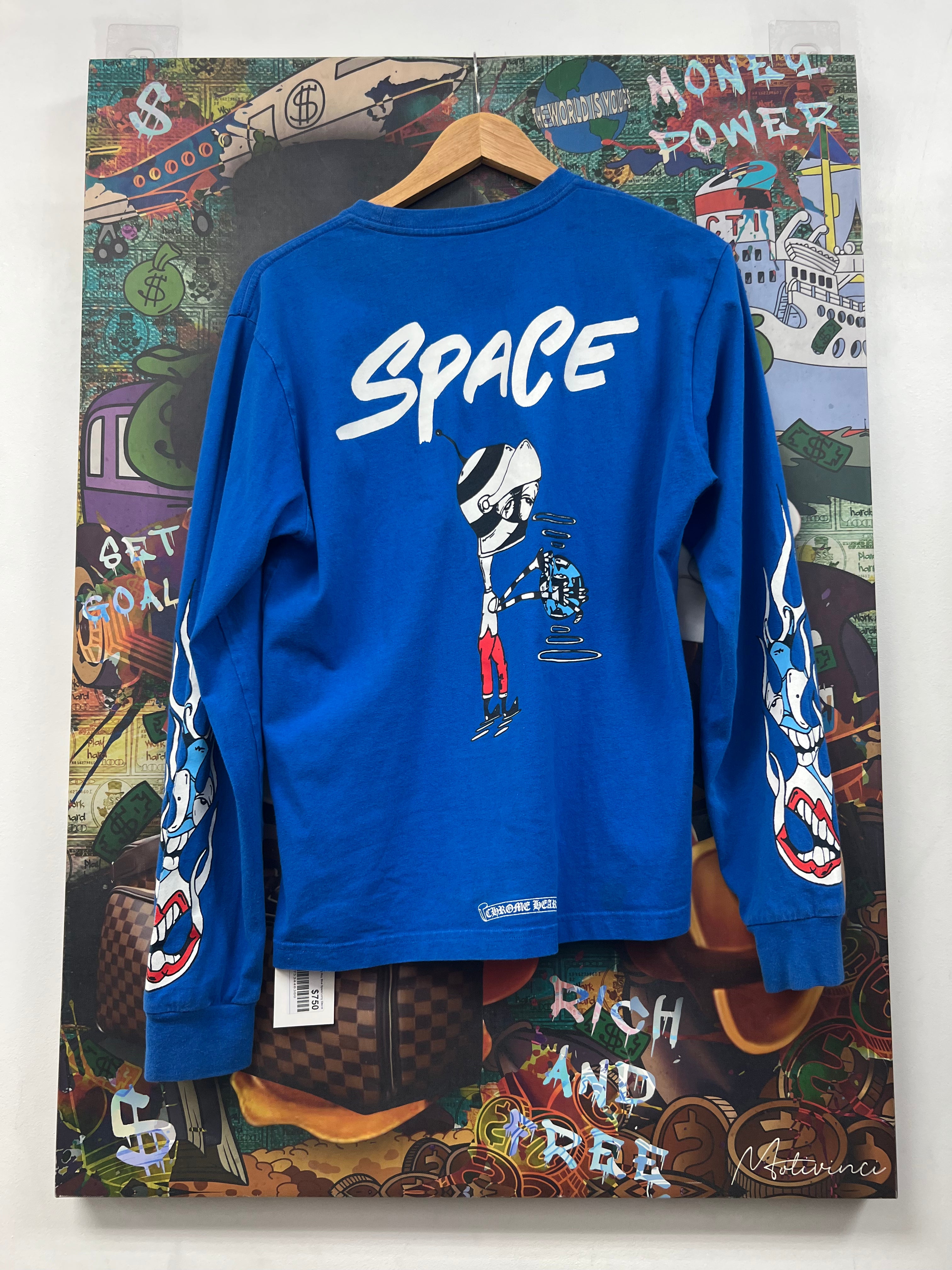 Chrome  Hearts Matty Boy Blue Space Long Sleeve