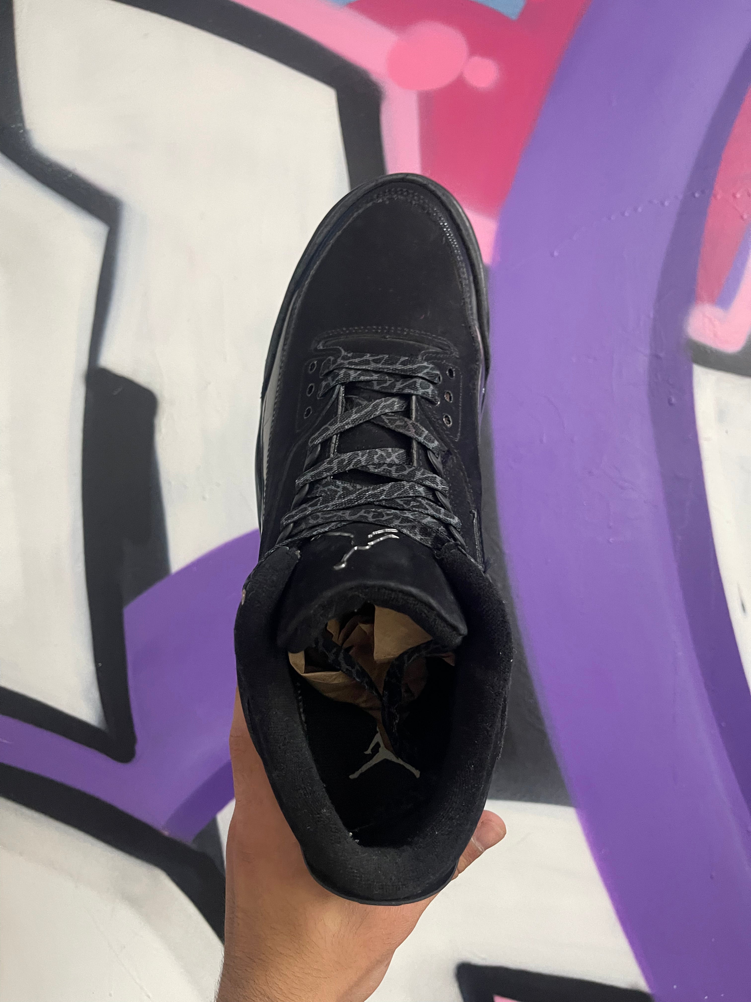 Jordan 3 Black Cat Sneakers