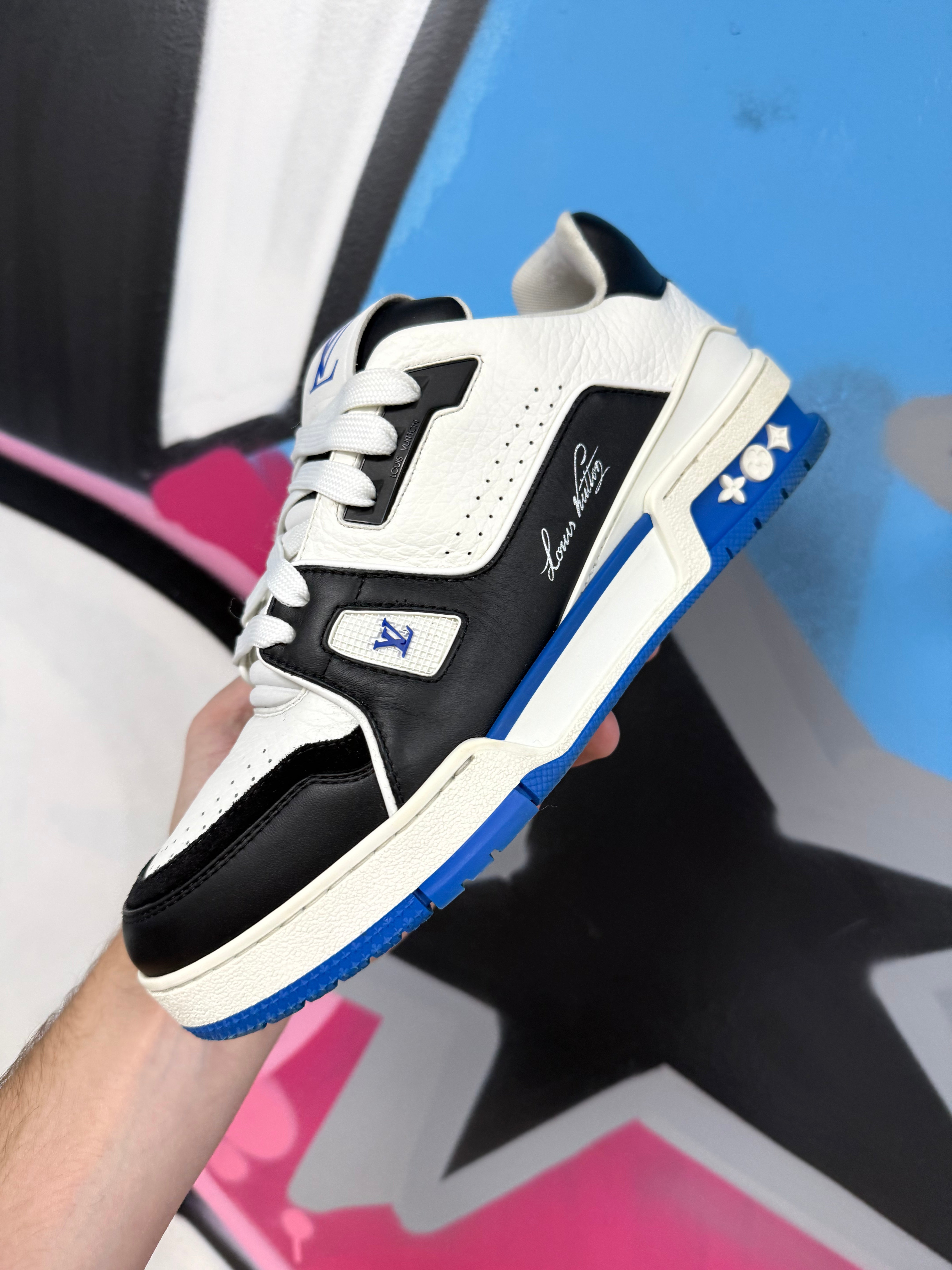 Louis Vuitton Fragment Trainer Low Sneakers